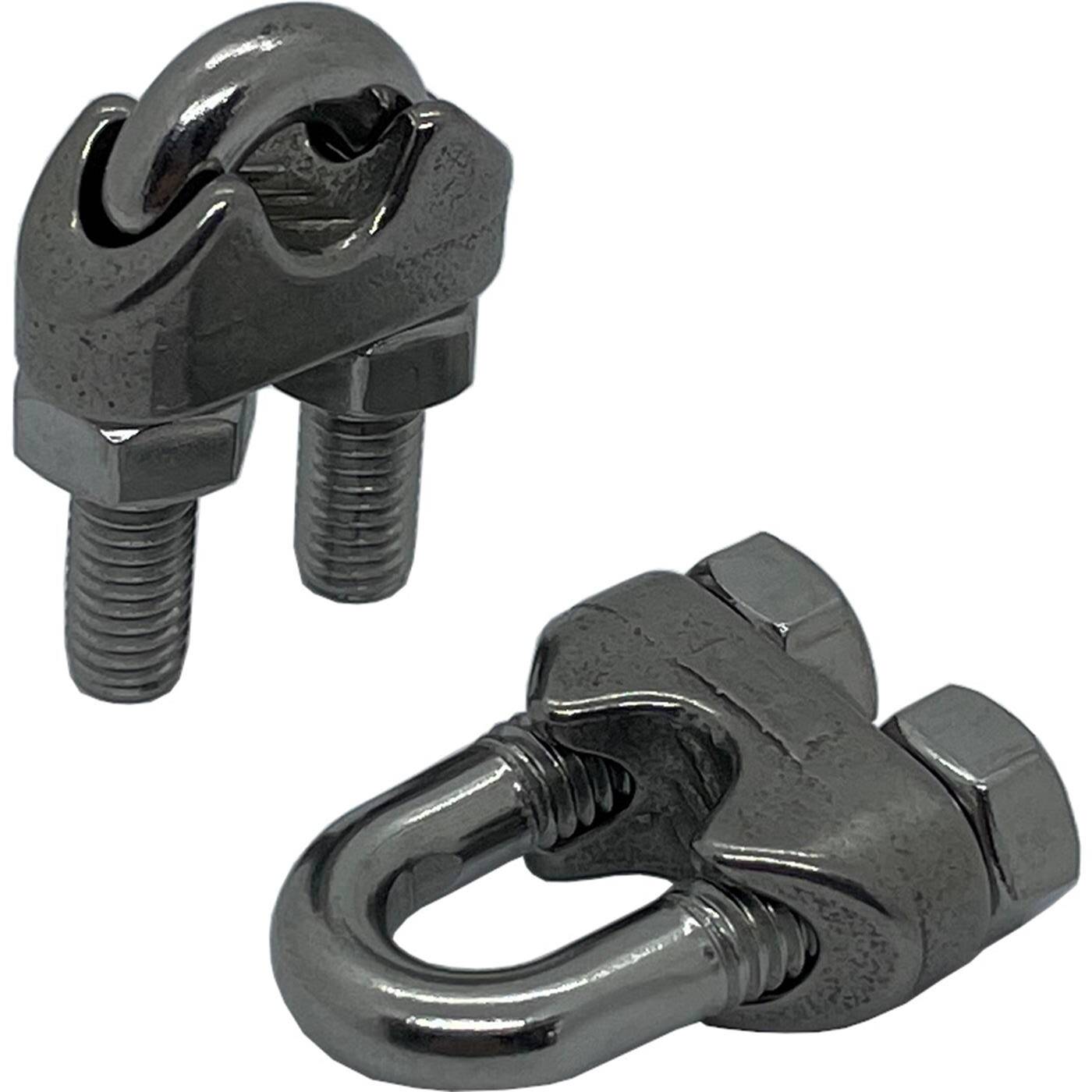 Drahtseilklemme Bügelklemme Edelstahl V4A 316 10mm Seilklemme Drahtklemme