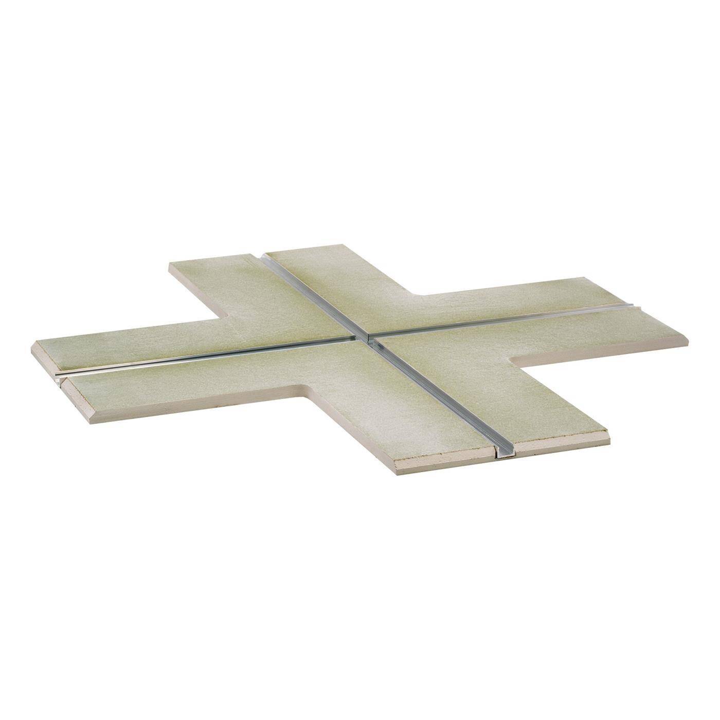 LED Trockenbau Paneel +-Form 1-läufig für 12mm Streifen LED Trockenbau Paneel +-Form 1-läufig für 12mm Streifen