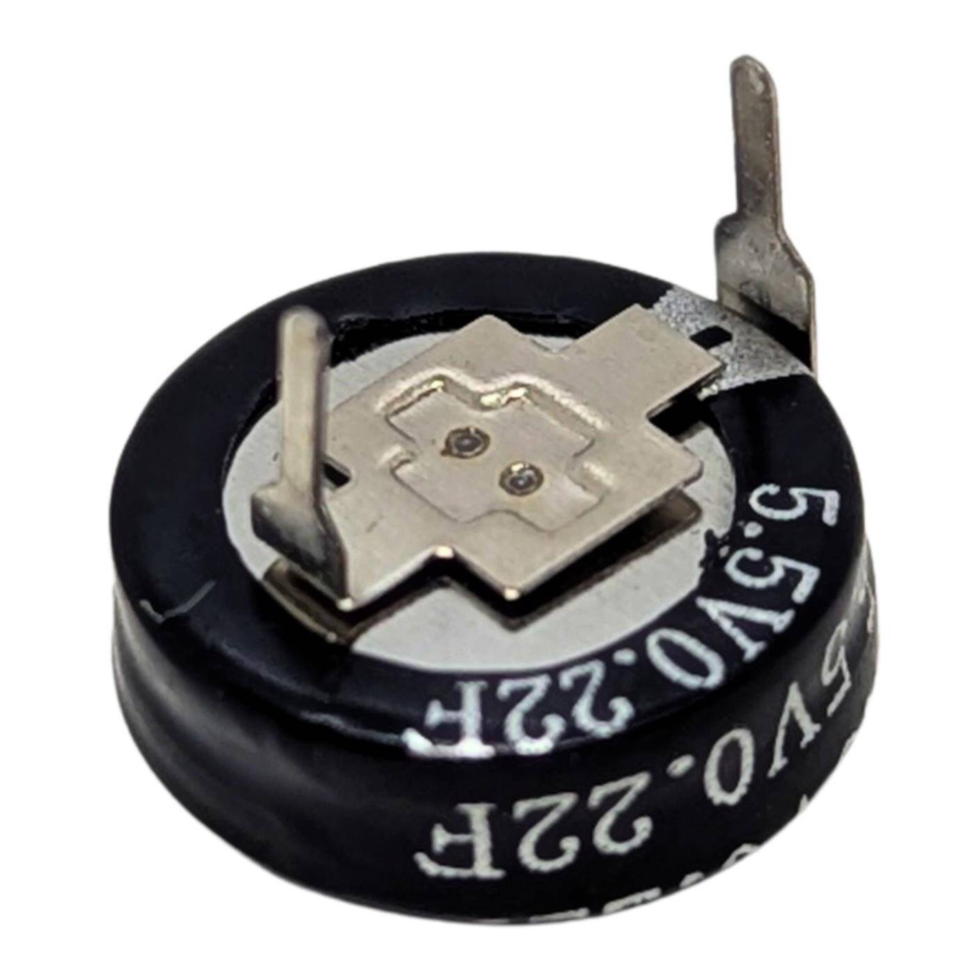 Lumonic Supercap 0,22F 5,5V H-Type | EDLC for direct use, high capacity | 5.5V monoblock - no balancing necessary | Flicker protection, backup, PLC, heating