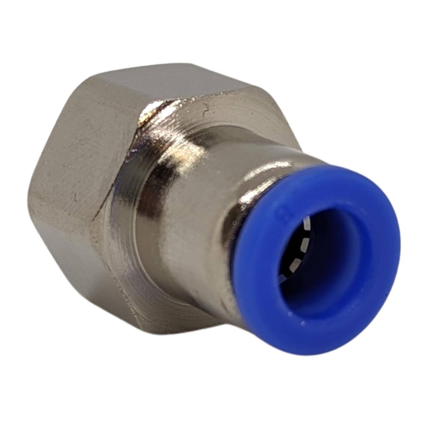 PU Schlauch Steckverbinder Fitting mit Innengewinde 8mm*3/8Zoll gerade Schnellverschluss pneumatischer Steckverbinder Schlauchverbinder Druckluft & Automatisierung