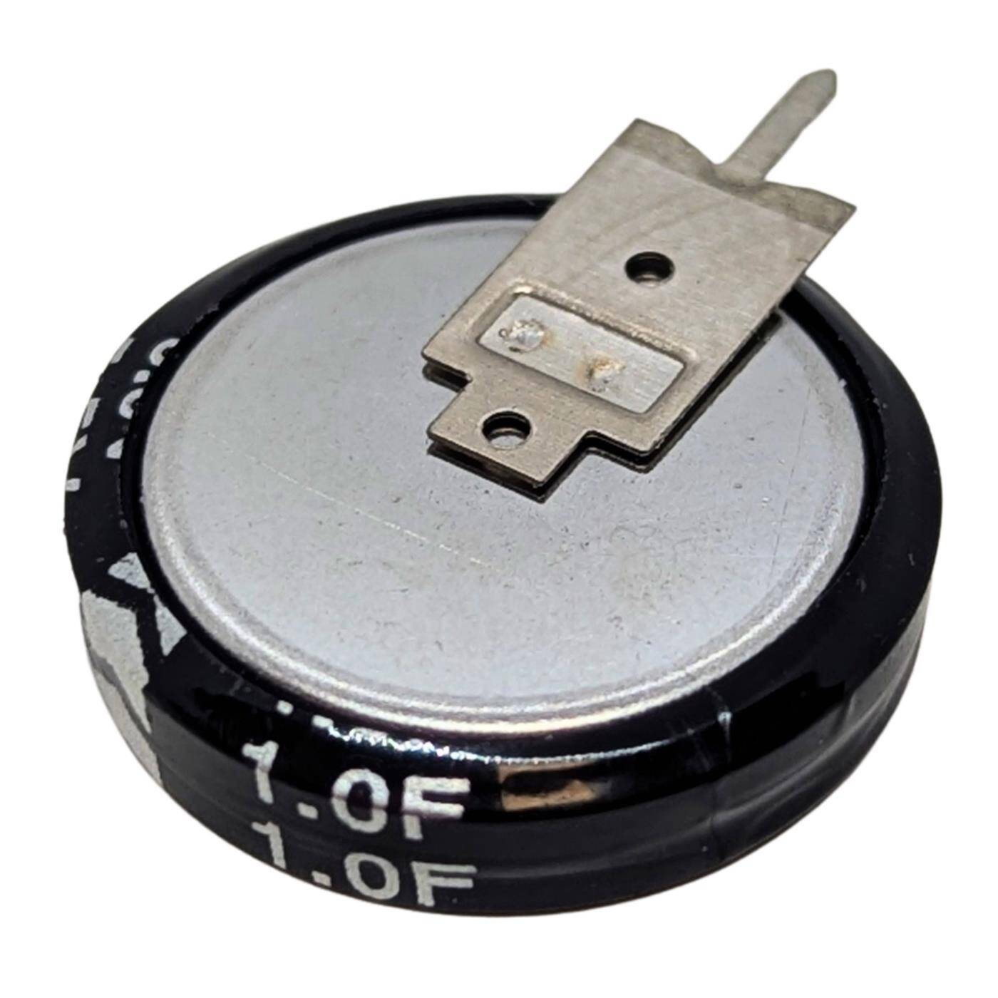 Lumonic Supercap 1,0F 5,5V V-Type | EDLC for direct use, high capacity | 5.5V monoblock - no balancing necessary | Flicker protection, backup, PLC, heating