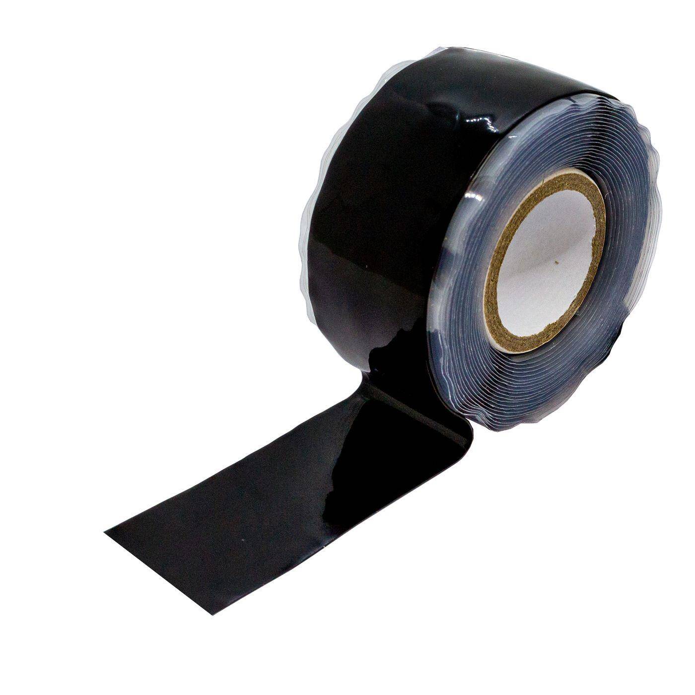 3m Selbstverschweißendes Silikonband 38mm Abdichtband schwarz -50...260°C 0,50mm