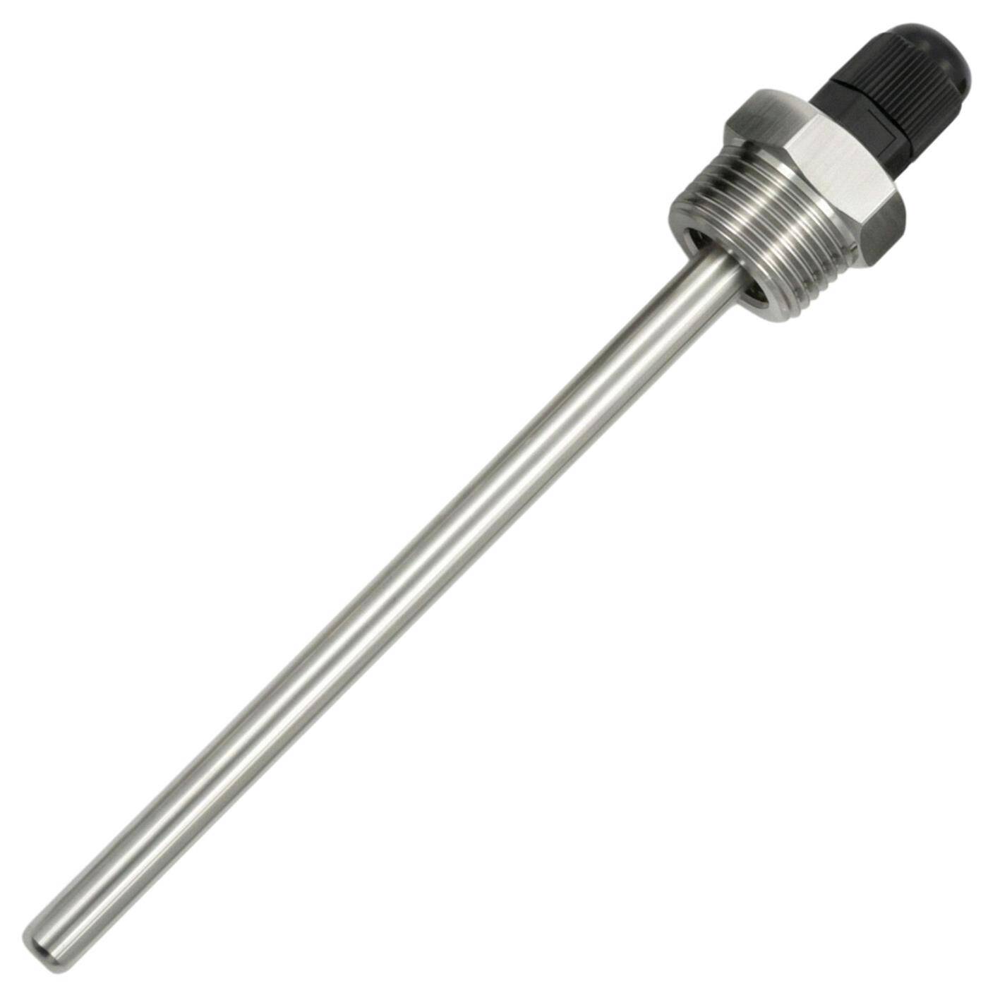 Lumonic Immersion sleeve V2A stainless steel 3/4 inch | 250mm Installation length | Perfect fit for 6mm temperature sensors | for buffer storage, heating, solar + smart home