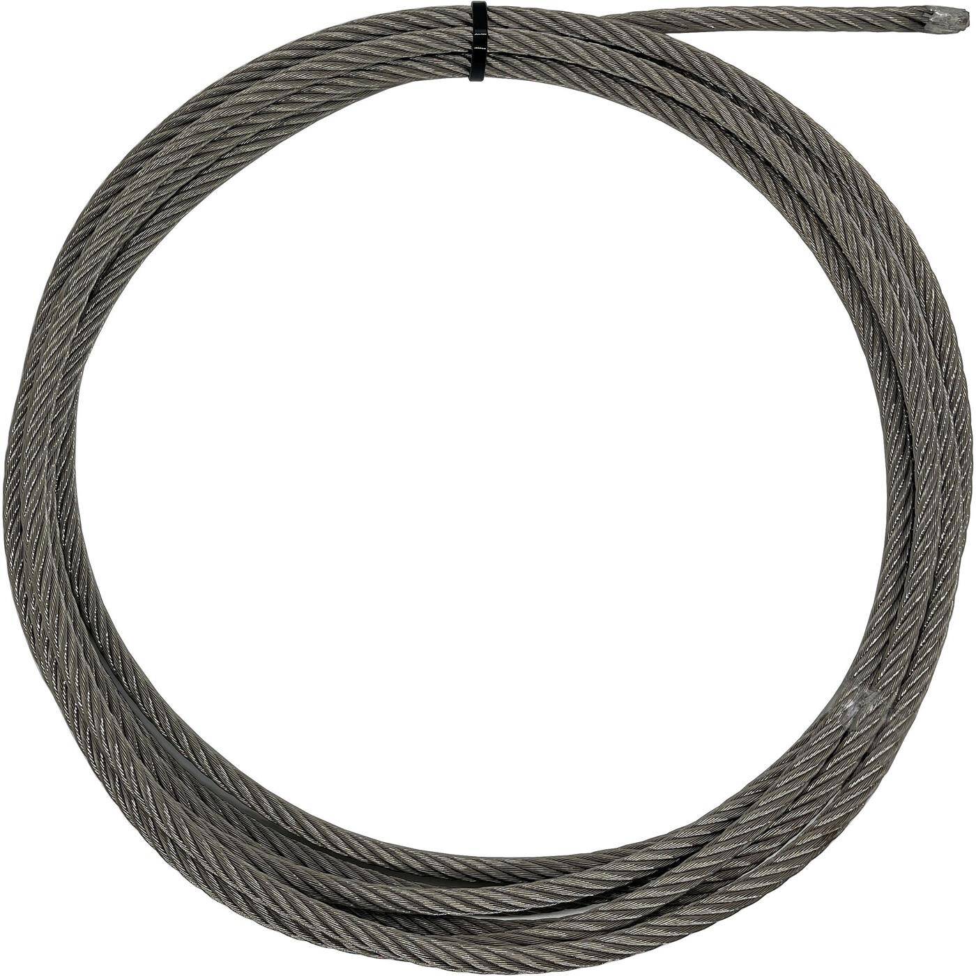 Drahtseil 10m Edelstahl V4A 316 8mm 7x19 Seile rostfrei für Ranksysteme