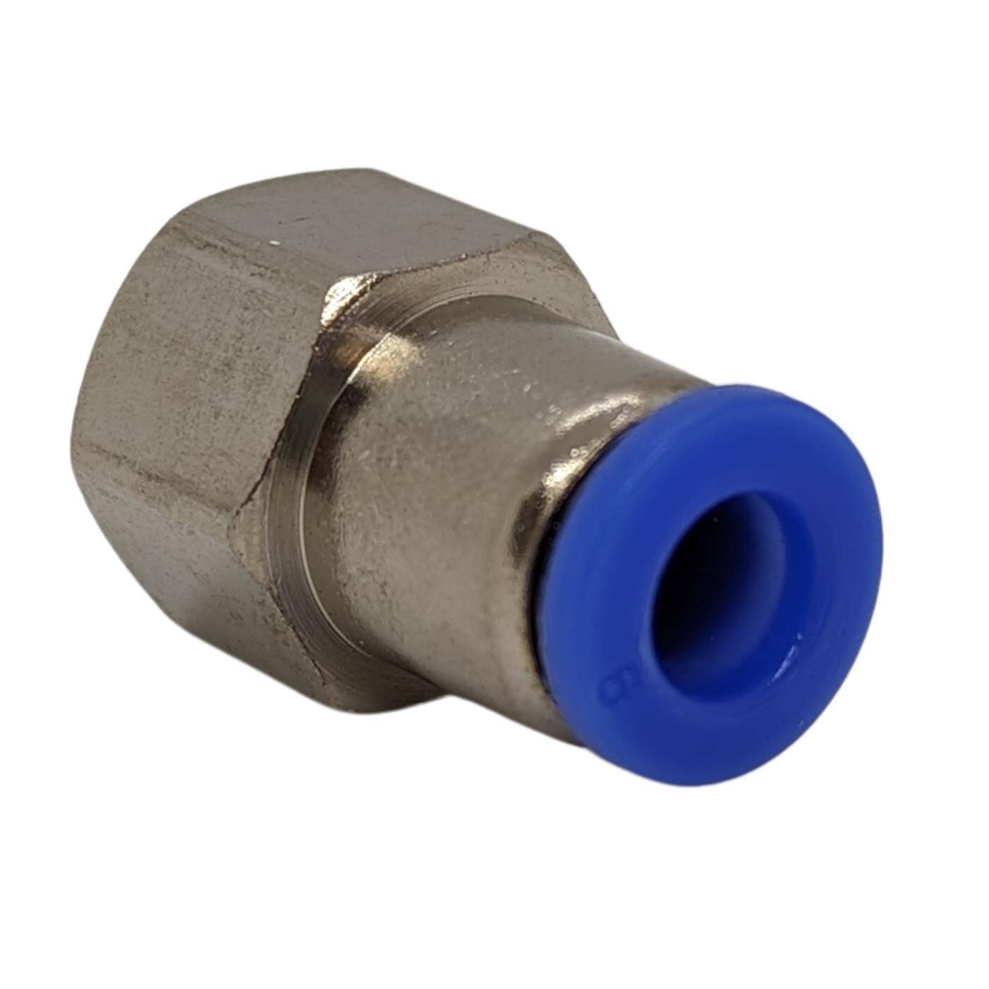 PU hose connector fitting with female thread 6mm*1/4inch straight Quick release fastener Pneumatic plug connector Hose connector Compressed air