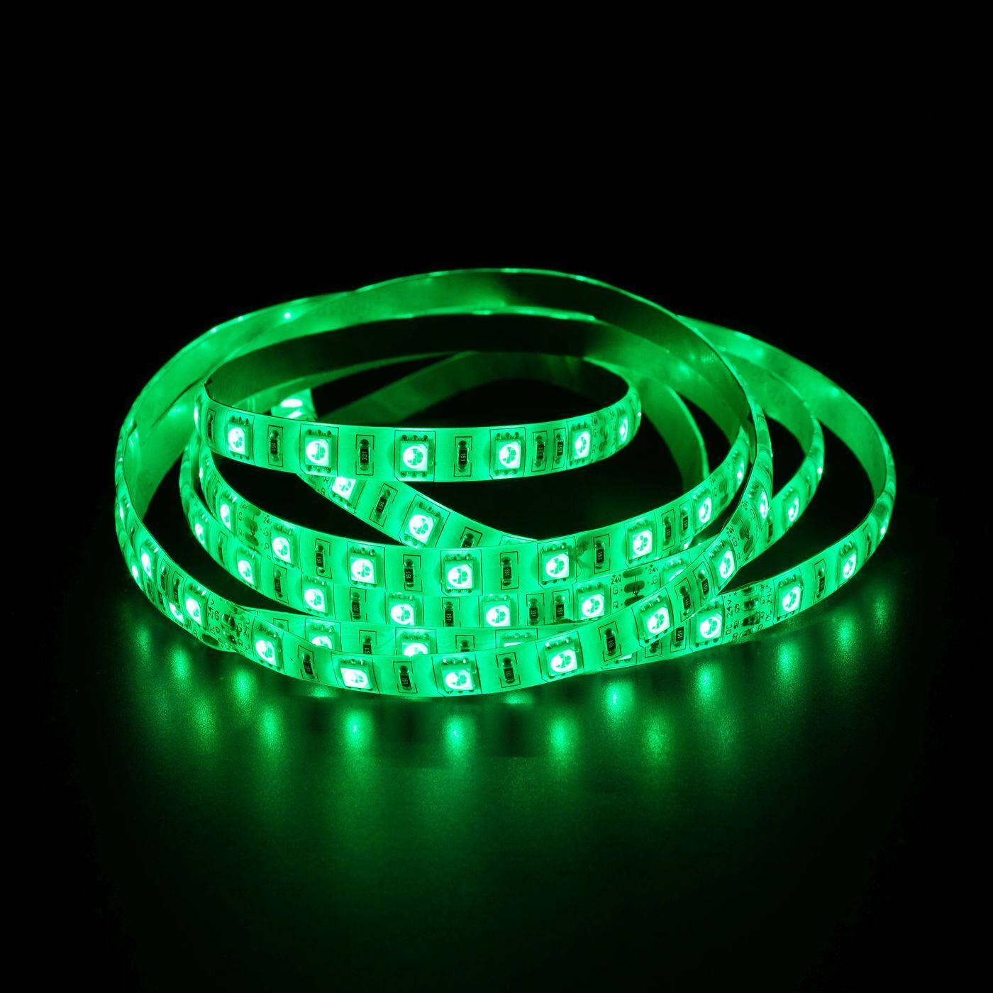 Lumonic LED Strip 5m RGB LED Leiste 24V IP65 300LEDs 60 LED/m SMD5050 I farbwechsel LED Streifen I LED Stripe 500cm, LED Band, LED Lichtband