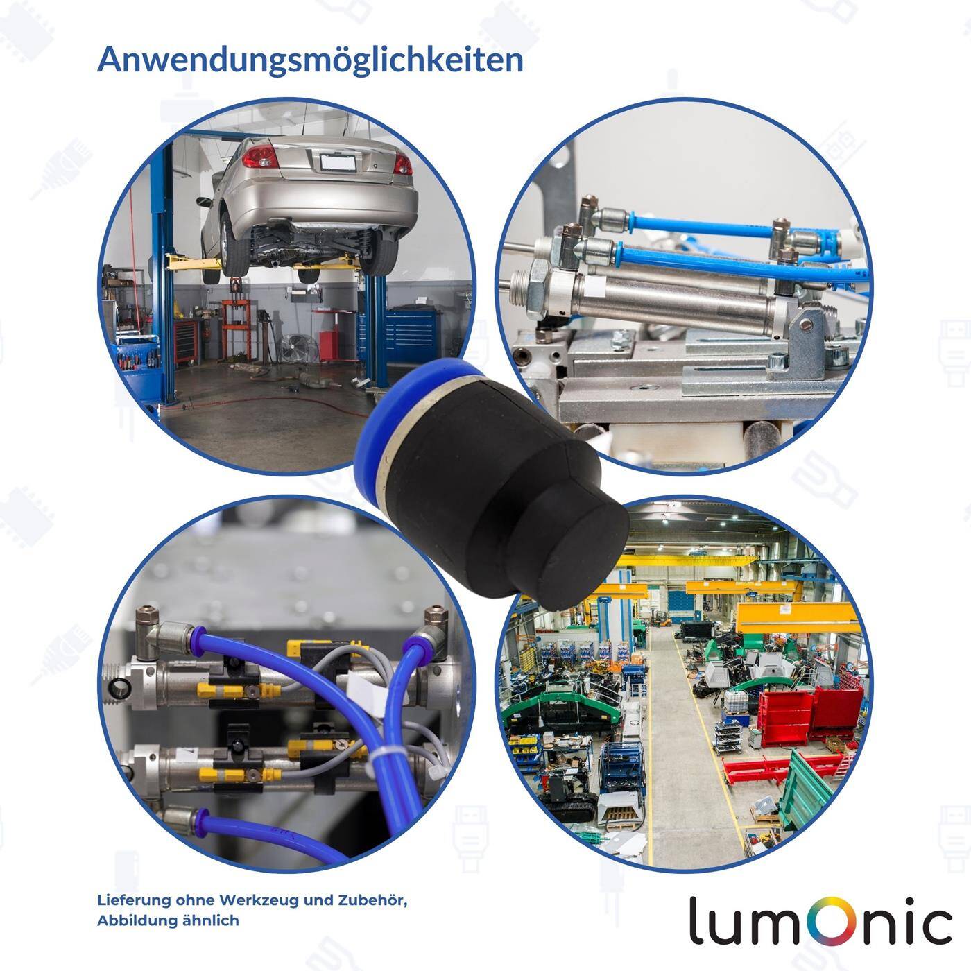 PU Schlauch Verschlusskappe 8mm Blindkappe Abdichtung pneumatische Endkappe Steckverbindung Druckluft & Automatisierung PU Schlauch Verschlusskappe 8mm Blindkappe Abdichtung pneumatische Endkappe Steckverbindung Druckluft & Automatisierung