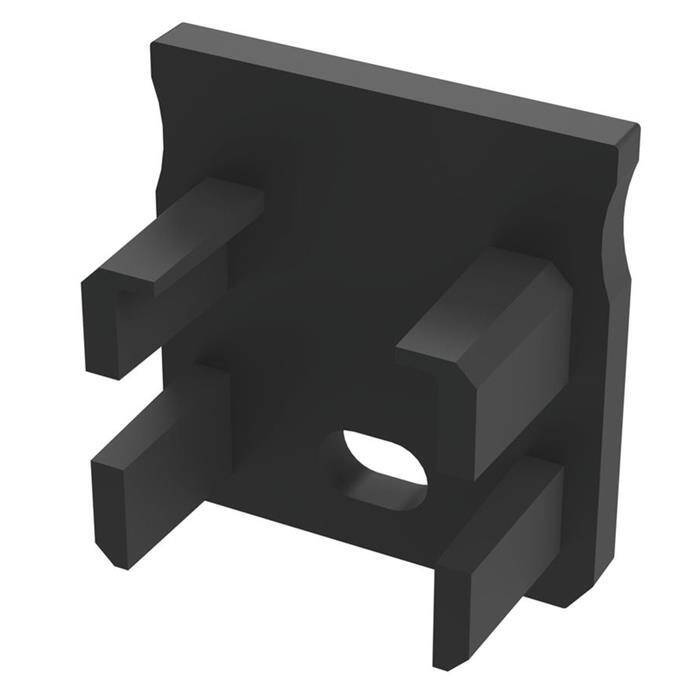 Endkappe für Lumonic Typ Y LED Profile Halter Kunststoff Schwarz Endkappe für Lumonic Typ Y LED Profile Halter Kunststoff Schwarz