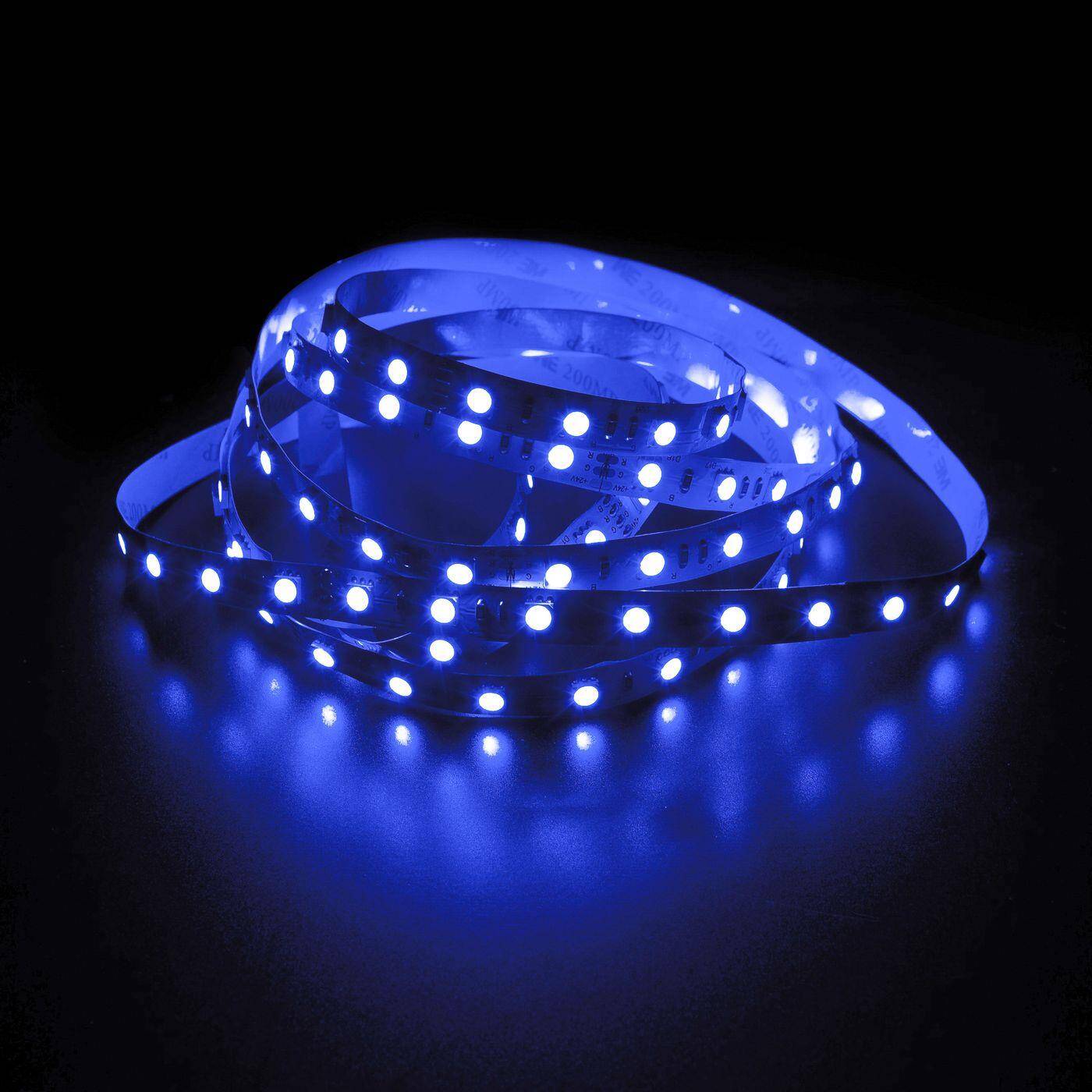 5m (500cm) RGB LED Streifen Band Leiste 24V IP20 300LEDs 60LED/m SMD5050