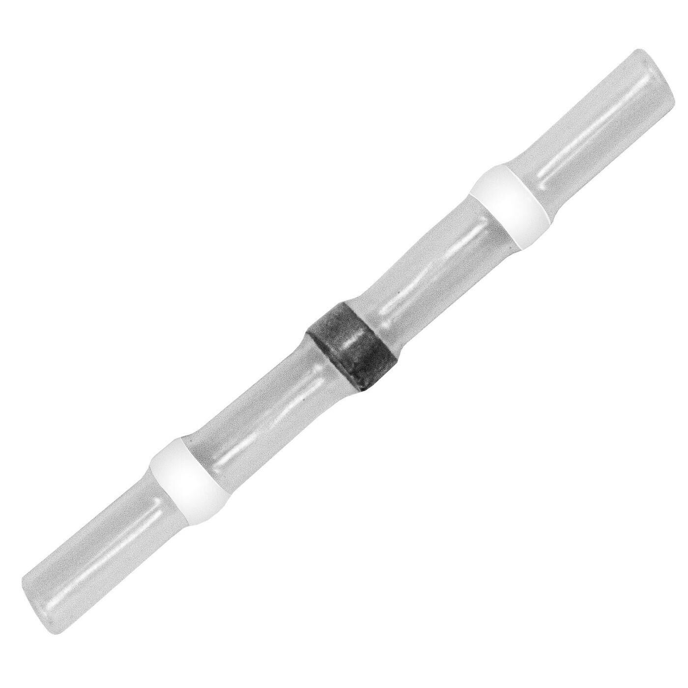 10x Schrumpf Lötverbinder  mit Schrumpfschlauch 0,25-0,35mm² Weiß WarmSchrumpf Kabelverbinder IP67