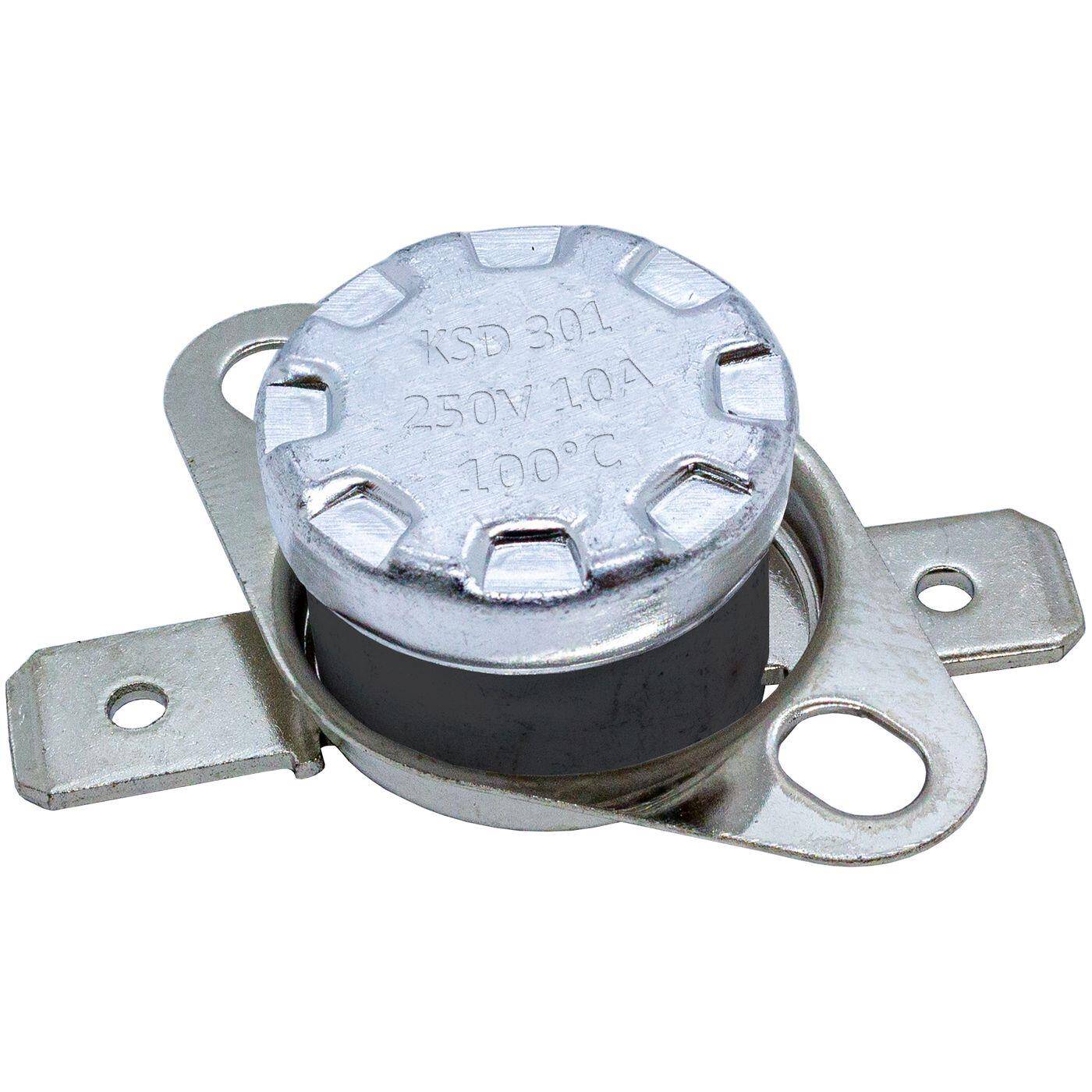 Thermal switch 100°C NC contact 250V 10A Temperature switch thermostat KSD301 Bimetal Thermal protection