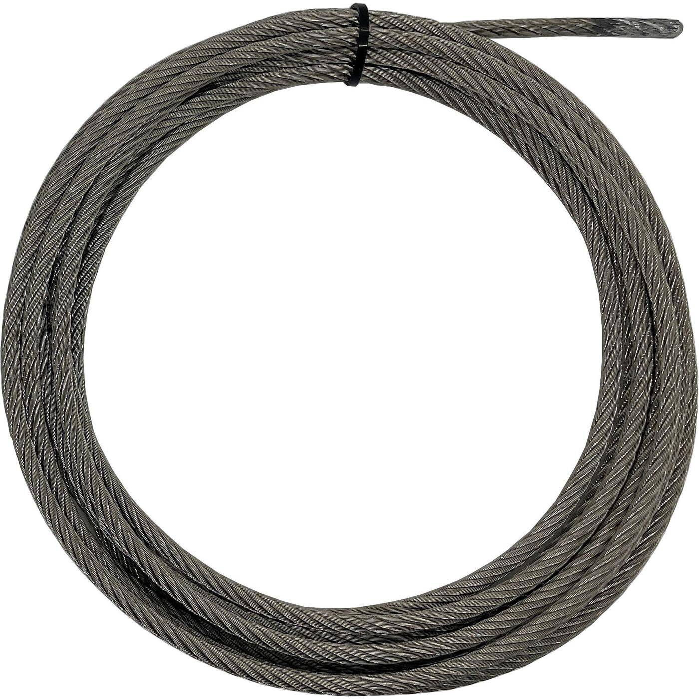 Drahtseil 10m Edelstahl V4A 316 6mm 7x19 Seile rostfrei für Ranksysteme