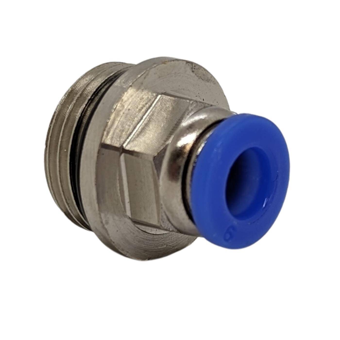 PU hose connector fitting with external thread 6mm*3/8inch straight Quick release fastener Pneumatic plug connector Hose connector Compressed air