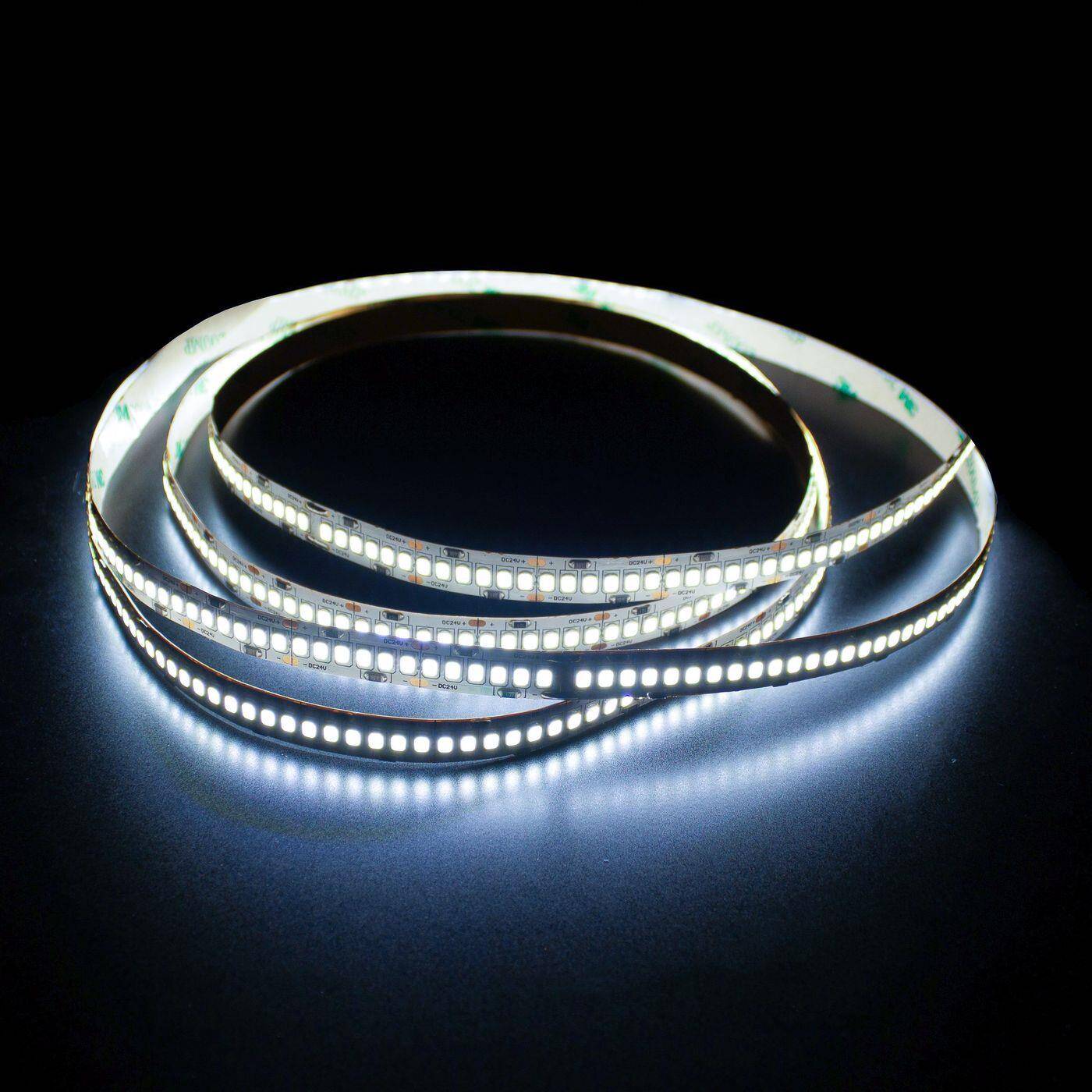 5m (500cm) LED Strip Tape Bar 24V Cold White 6000K IP20 1200LEDs 240LED/m SMD2835