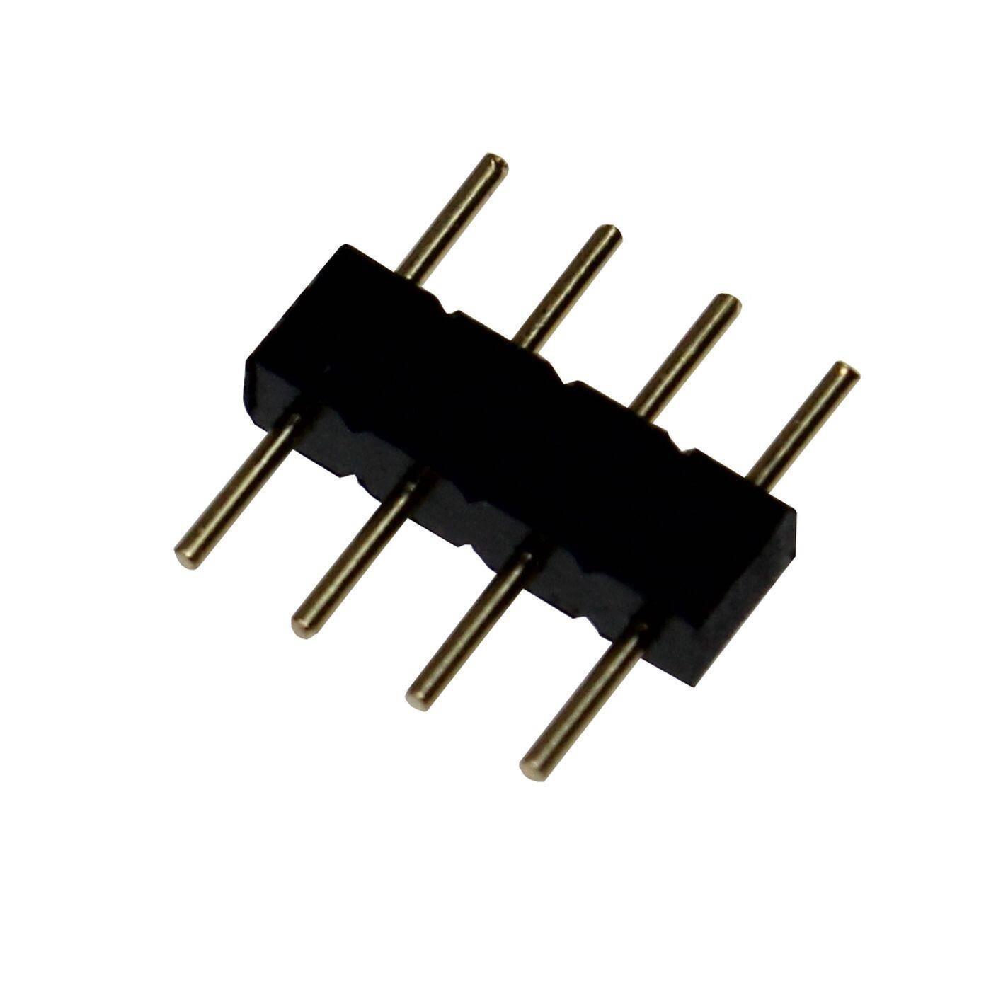 10x RGB LED Jumper 4 Pin Connector 10x3mm Adapter Coupling