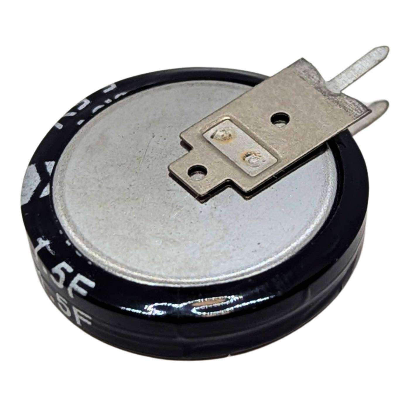 Lumonic Supercap 1,5F 5,5V V-Type | EDLC for direct use, high capacity | 5.5V monoblock - no balancing necessary | Flicker protection, backup, PLC, heating