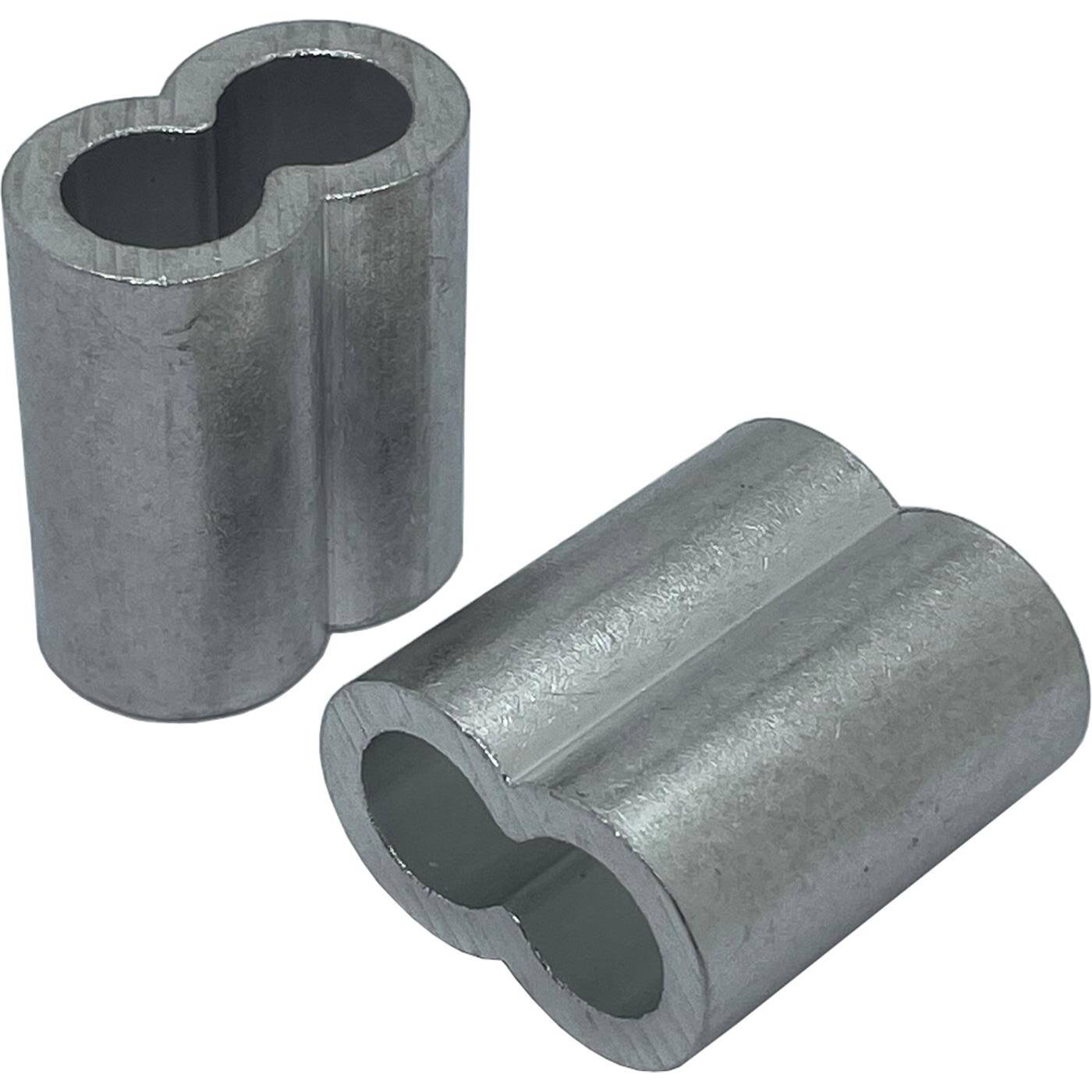 Drahtseilklemme Aluminium 2mm Alu Pressklemme Presshülse