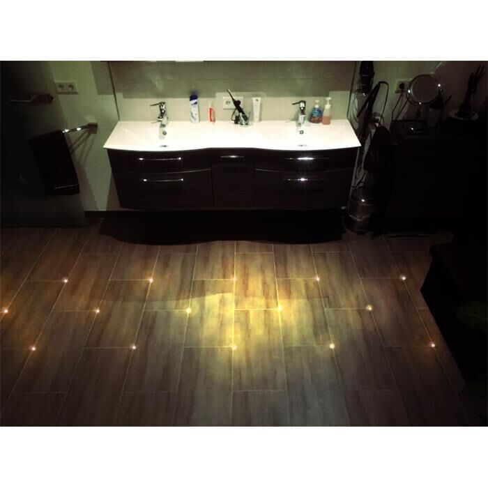 Joint cross LED 5mm Warm-White 3000K Joint light Floor light Tile lighting