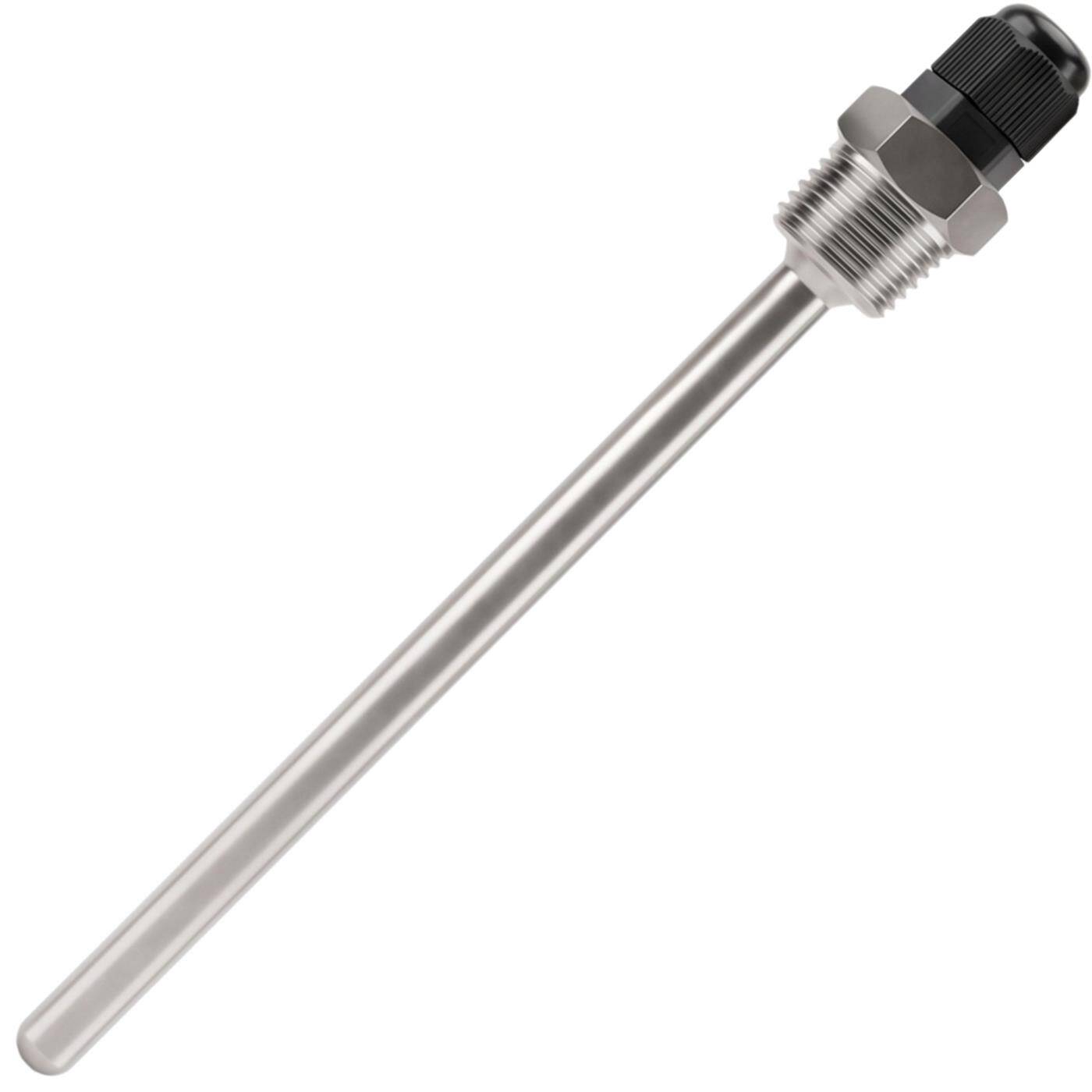 Lumonic Immersion sleeve V2A stainless steel 1/2 inch | 250mm Installation length | Perfect fit for 6mm temperature sensors | for buffer storage, heating, solar + smart home