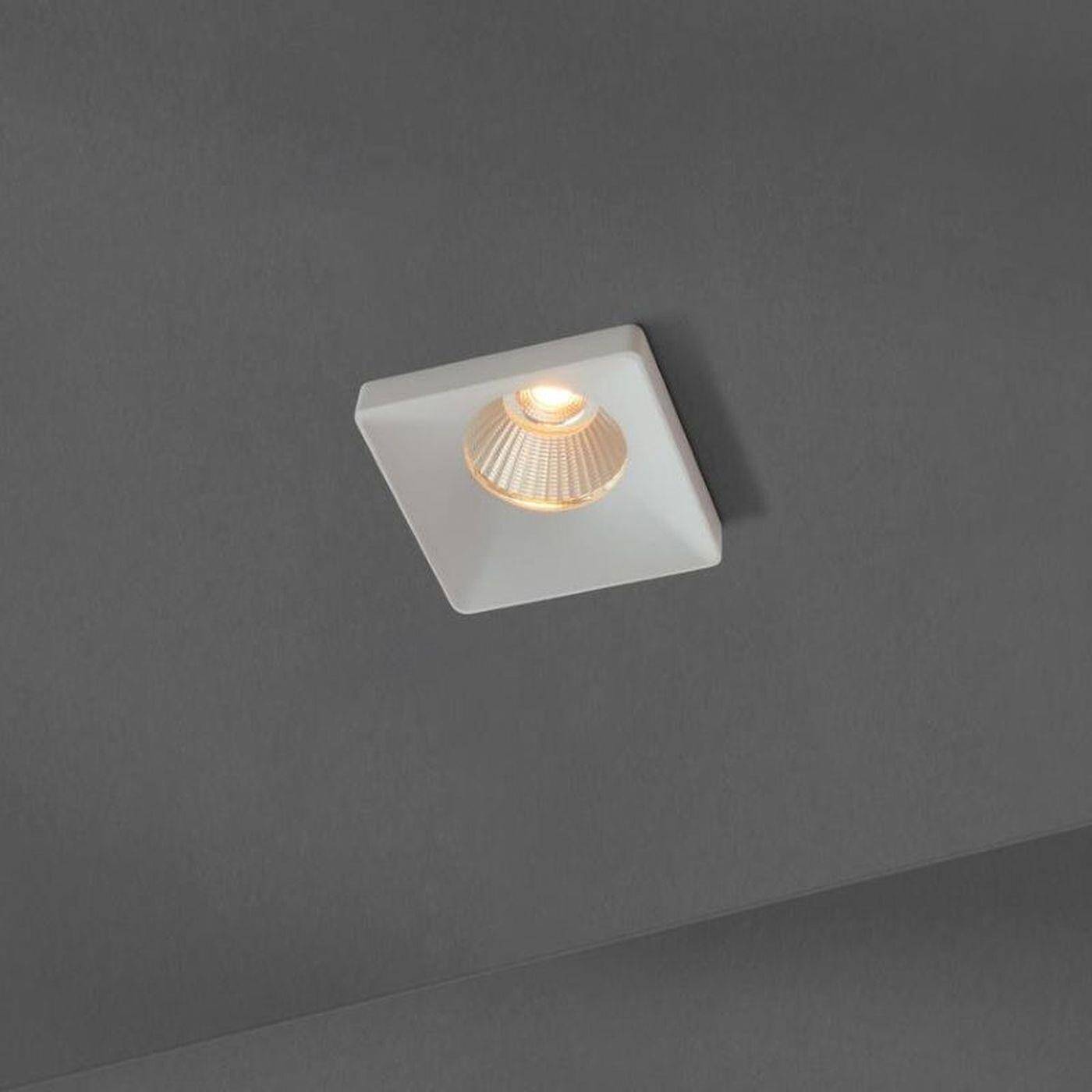 LED Deckeneinbau Lampe Quadratisch Squary 9W 500lm Warm-Weiß 3000K 70x70mm 36°