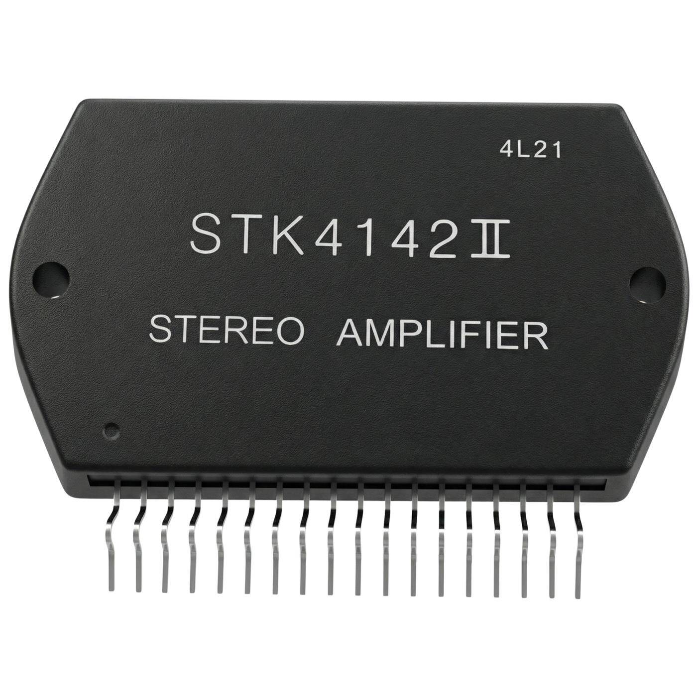 Hybrid IC STK4142II 65x35mm Stereo Power amplifier