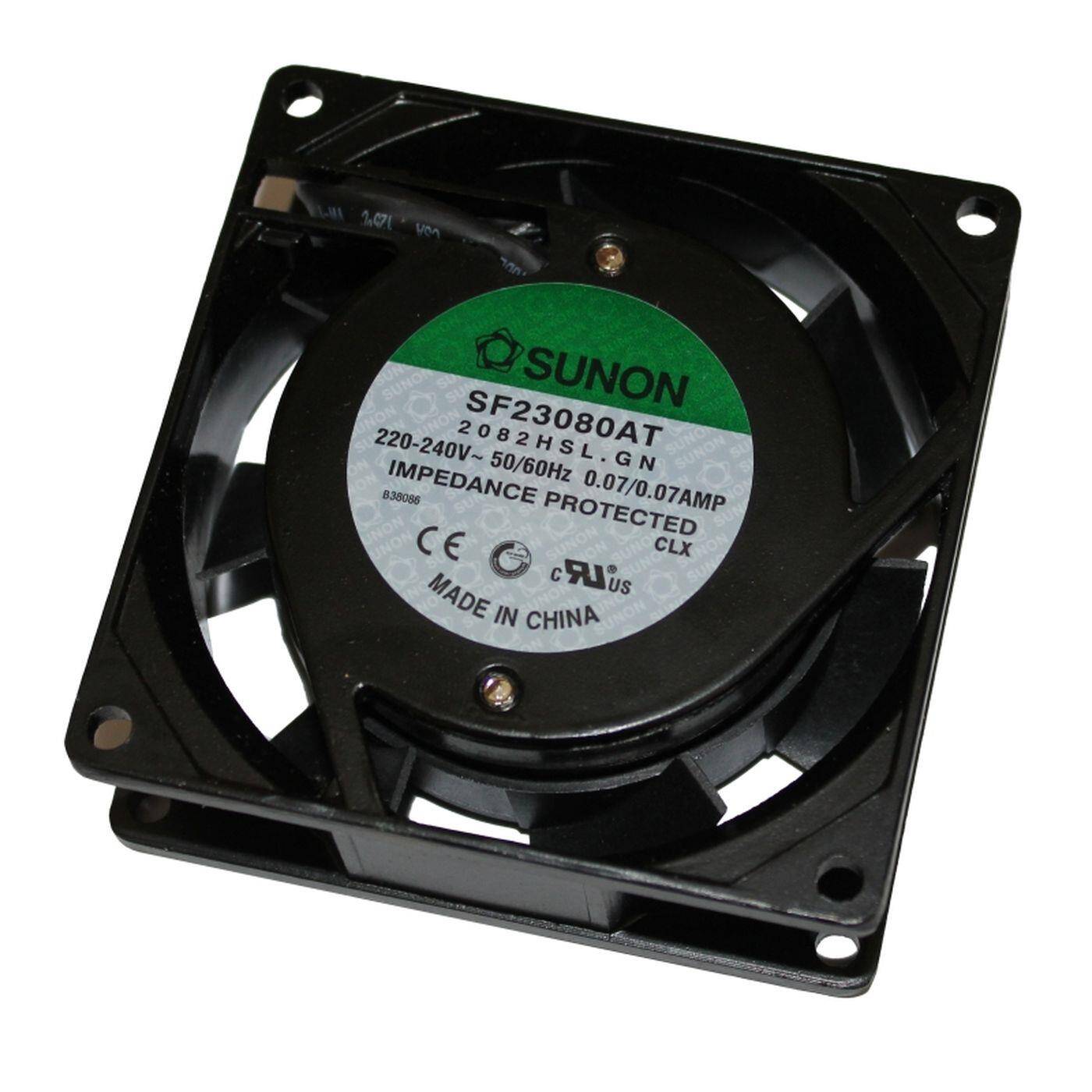 Lüfter 230V AC 14W 80x80x25mm 29m³/h 2300U/Min 29m³/h Sunon SF23080AT2082HSL Lüfter 230V AC 14W 80x80x25mm 29m³/h 2300U/Min 29m³/h Sunon SF23080AT2082HSL
