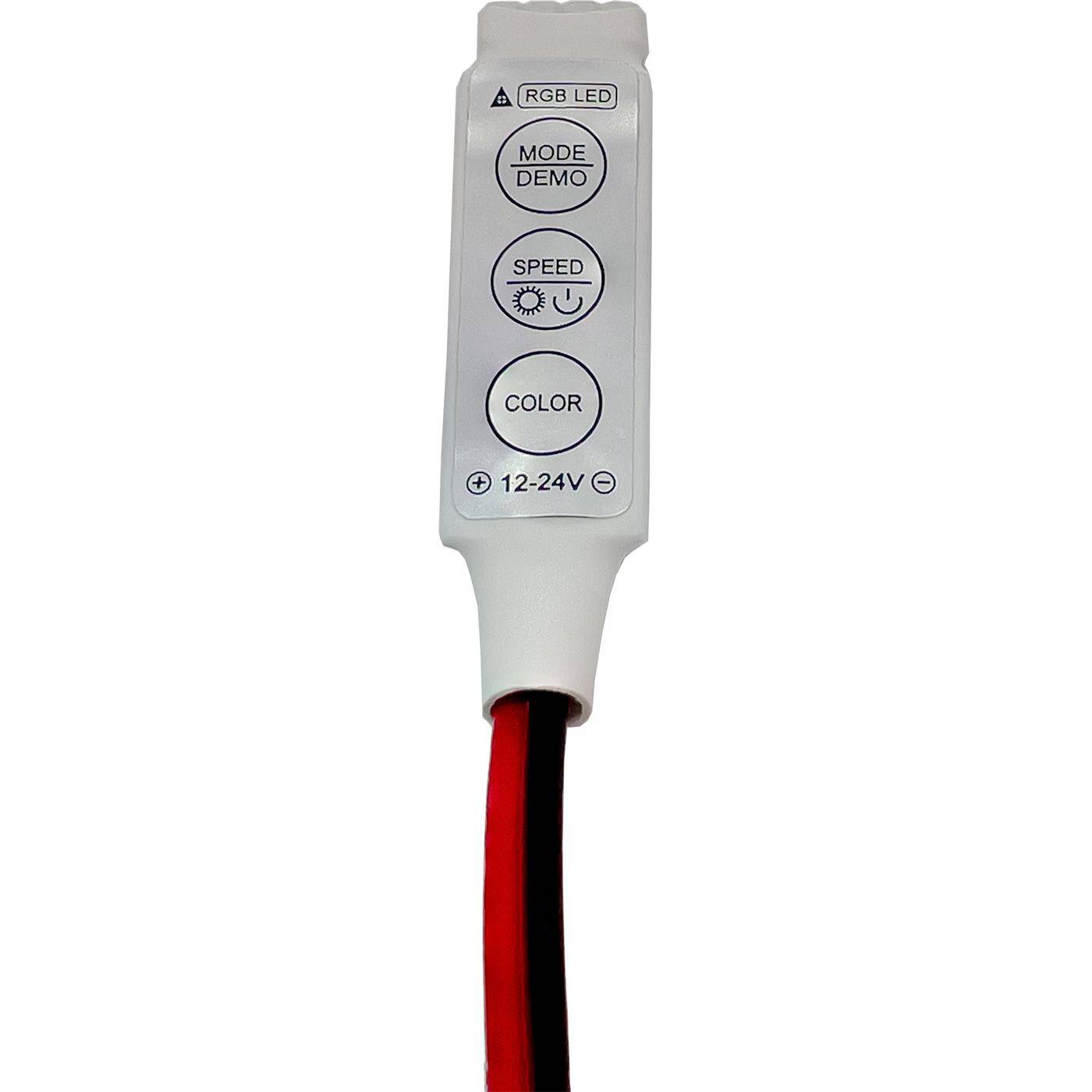 Mini RGB LED Controller 12V 72W RGB; 4-Pin Plug + Play