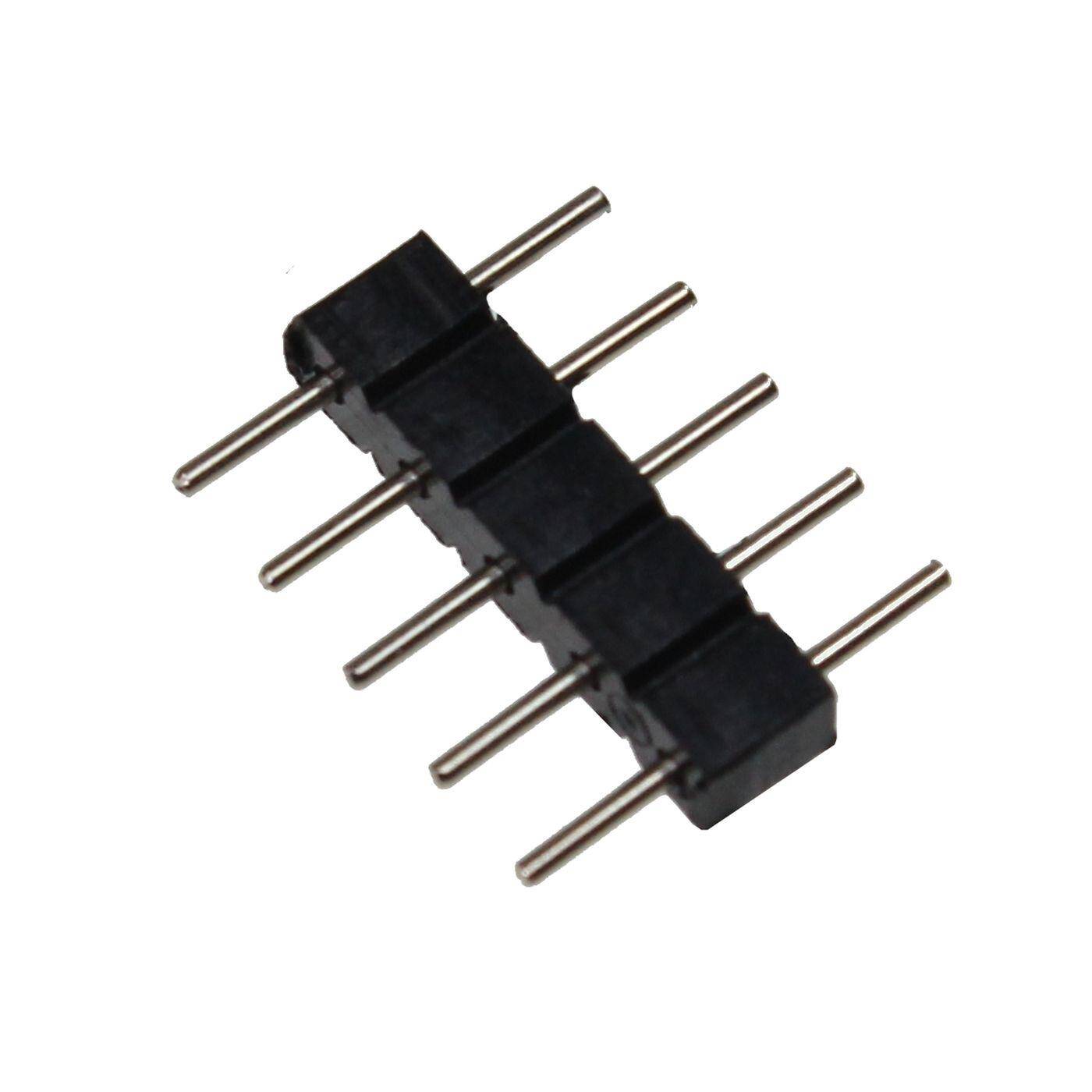 10x RGBW LED Steckbrücke 5 Pin Steckverbinder 13x3mm Adapter Kupplung