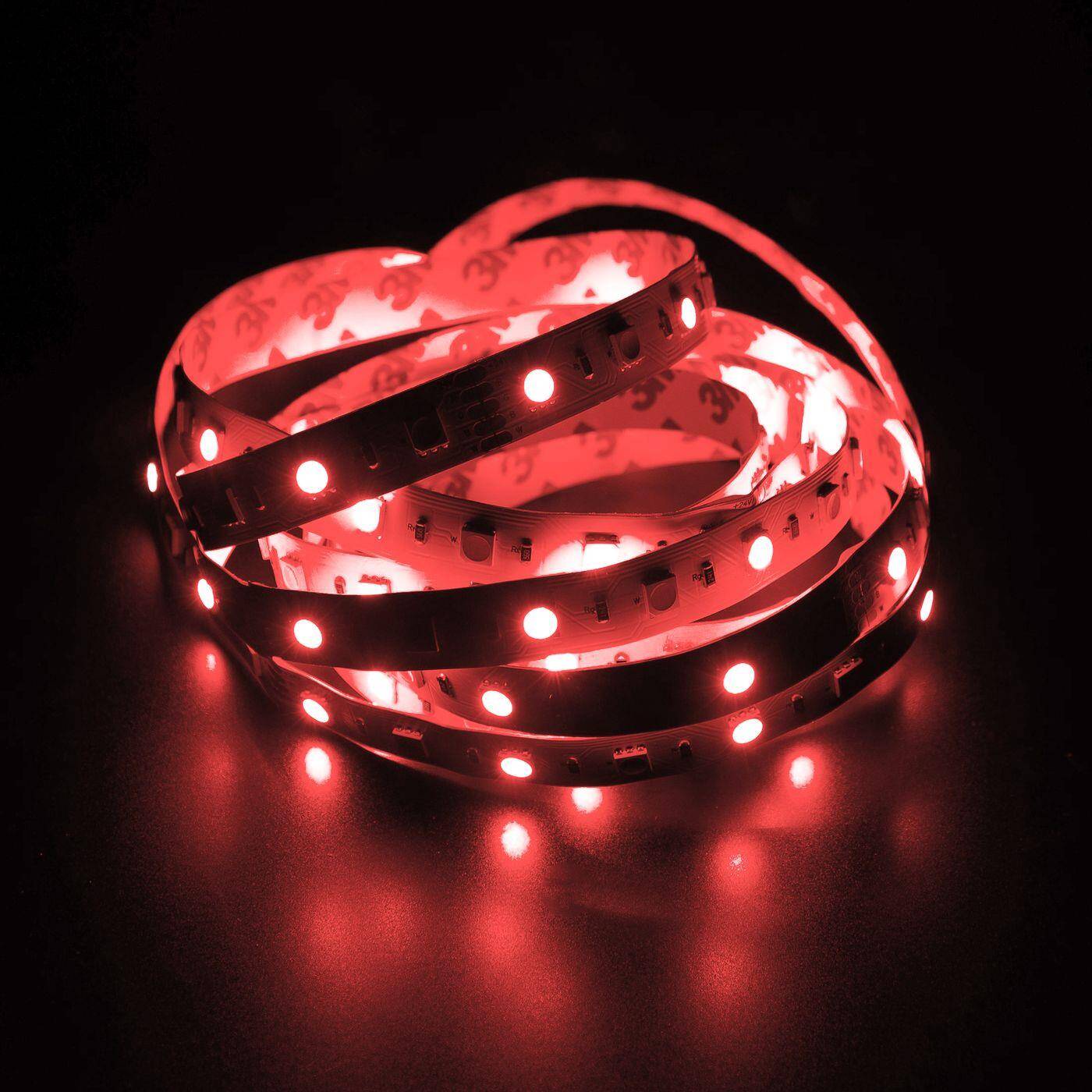 Lumonic LED Strip 5m RGBWW 3000K LED Leiste 24V IP20 300LEDs 60 LED/m SMD5050 I farbwechsel LED Streifen I LED Stripe 500cm, LED Band, LED Lichtband