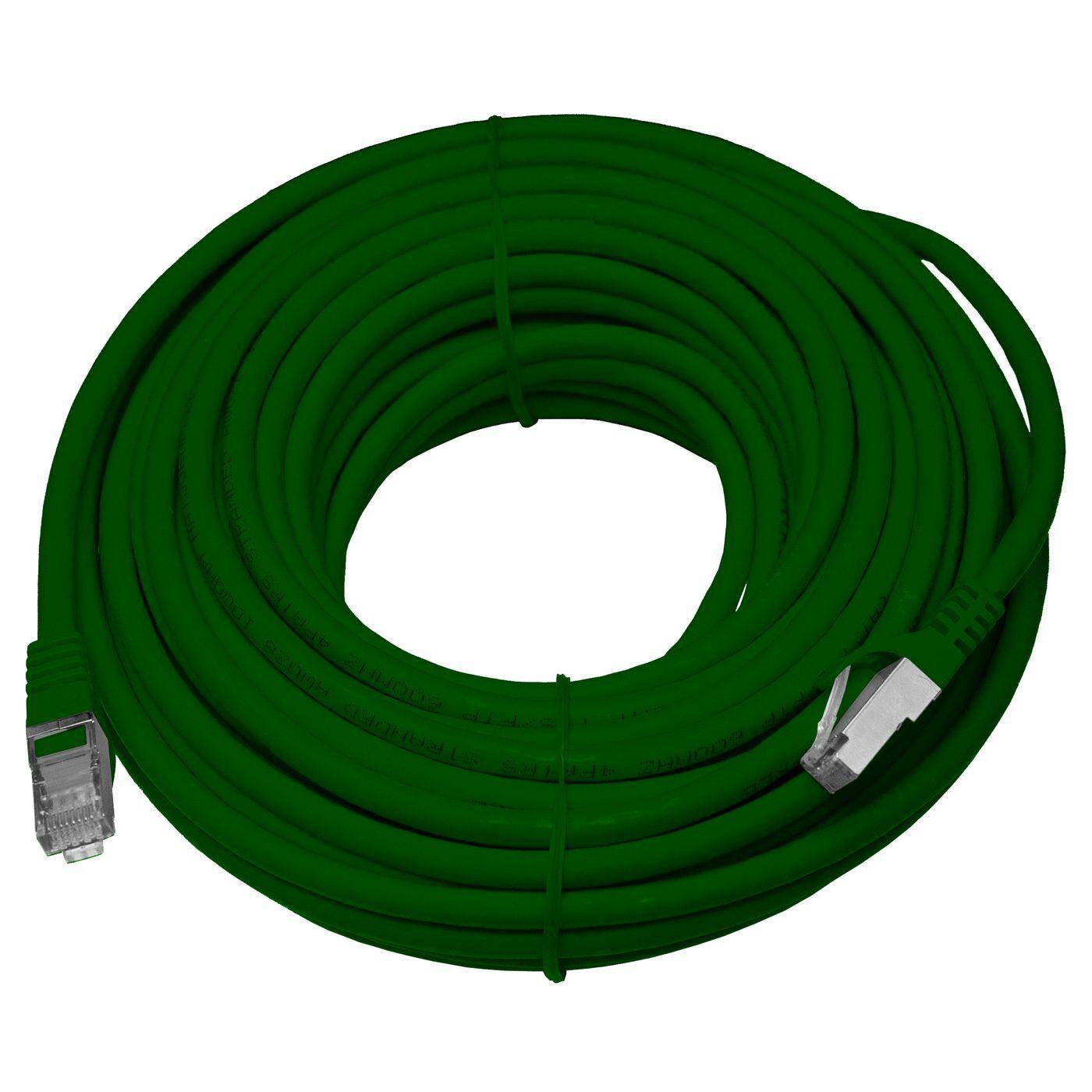 20m CAT7 Patchkabel S/FTP RJ45  Ethernet LAN Netzwerkkabel