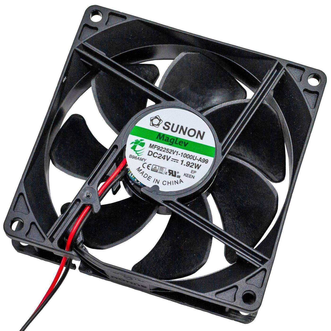 Fan 24V DC 1,92W 92x92x25mm 87,5m³/h 3000U/Min 87,5m³/h Sunon MF92252V11000UA99