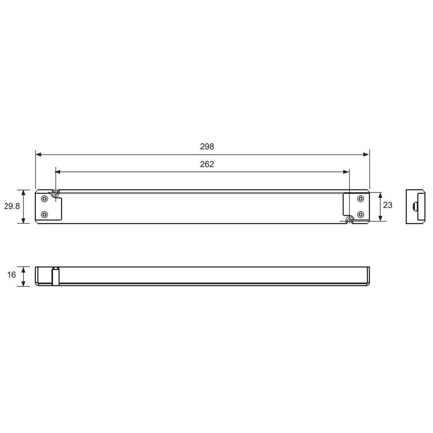 Self SLT60-12VFG-UN 60W 12V 5A LED Netzteil für Möbel extrem flach