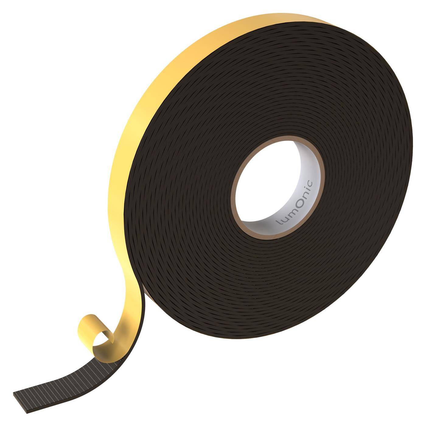 10m EPDM Sealing tape 20mm x 2mm Self-adhesive Windows Doors Sealing tape Facade Foam rubber