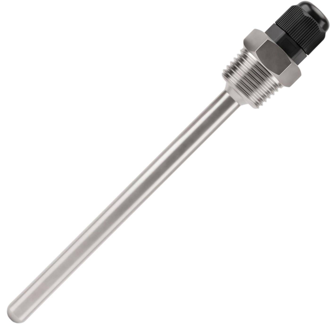Lumonic Immersion sleeve V2A stainless steel 1/2 inch | 200mm Installation length | Perfect fit for 6mm temperature sensors | for buffer storage, heating, solar + smart home
