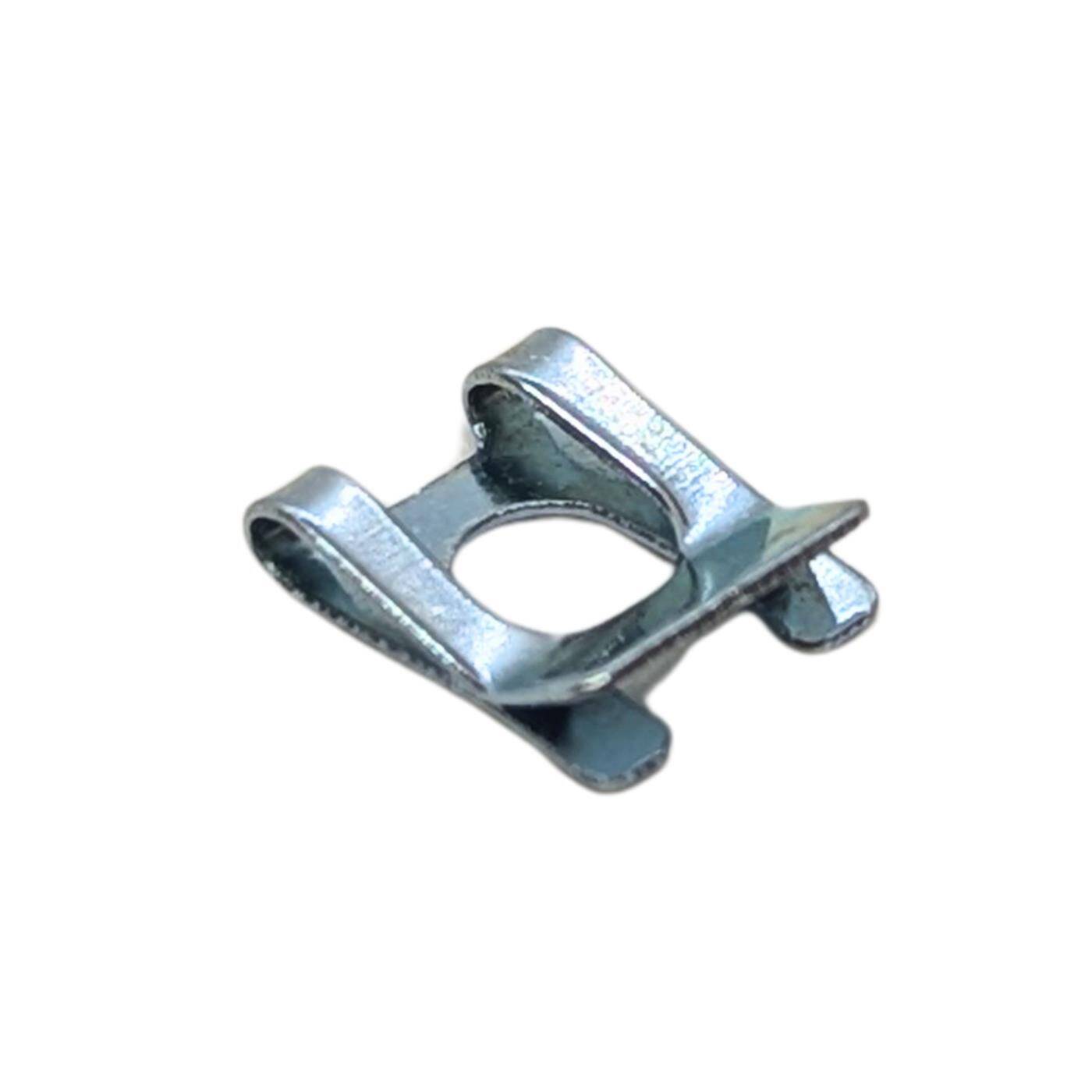 Lumonic I SL-Sicherung I 10 Stück I für Durchmesser 4mm mit 3,2mm Nut I verzinkter Federstahl I für Wellen und Bolzen I Wellensicherung I einfache, werkzeuglose Montage