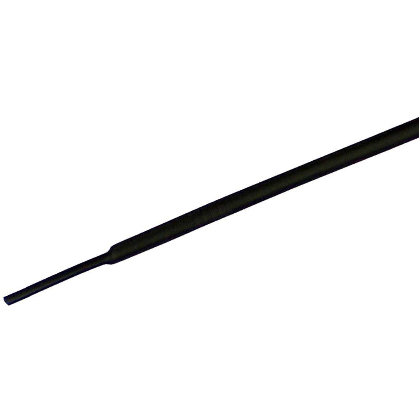 1m Heat shrink tubing 3:1 6 -> 2mm Black