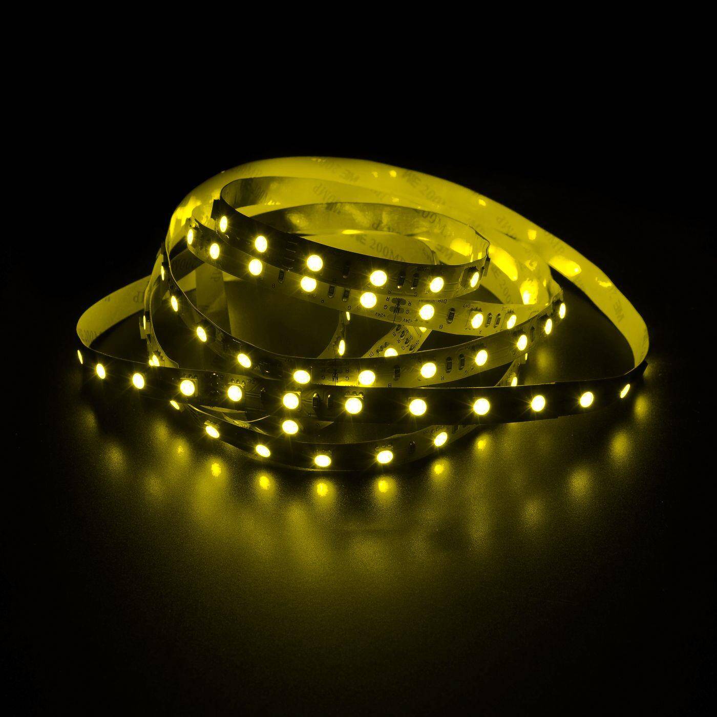 5m (500cm) RGB LED Streifen Band Leiste 24V IP20 300LEDs 60LED/m SMD5050