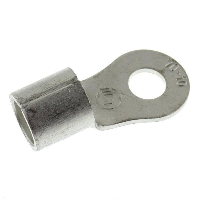 10x Ringkabelschuh blank 70-95mm² Lochdurchmesser M10 Ringzunge Kupfer verzinnt