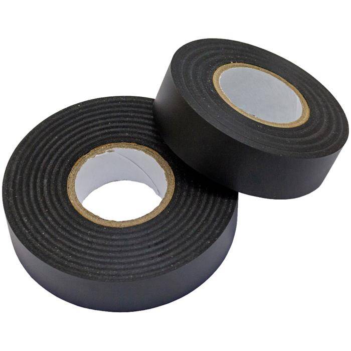 20m PVC Insulating tape 19mm Adhesive tape black Insulating tape Electrician Hobbyist