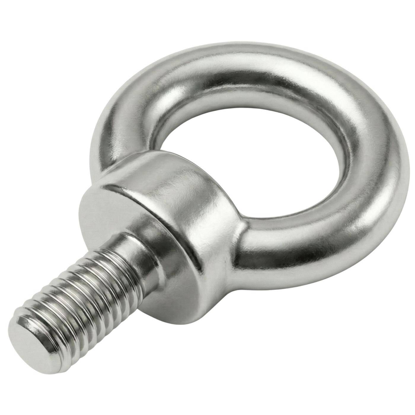 Ringschraube V2A Edelstahl M10  Ösenschraube für Hängematte Sonnensegel Pavillon Ketten