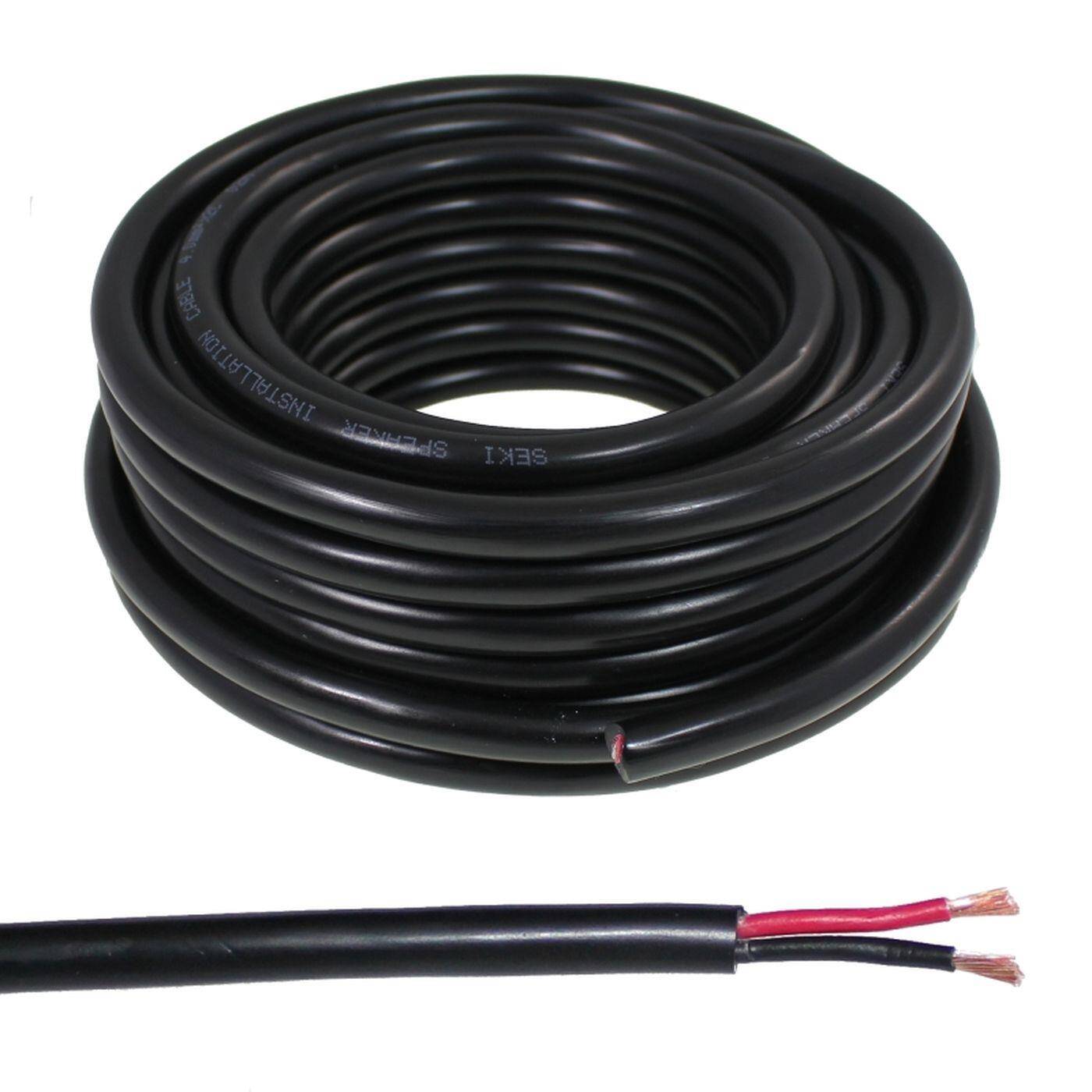 10m Lautsprecherkabel Rund 2x 0,75mm² Profi PA Installations- Audio- Rundkabel 10m Lautsprecherkabel Rund 2x 0,75mm² Profi PA Installations- Audio- Rundkabel