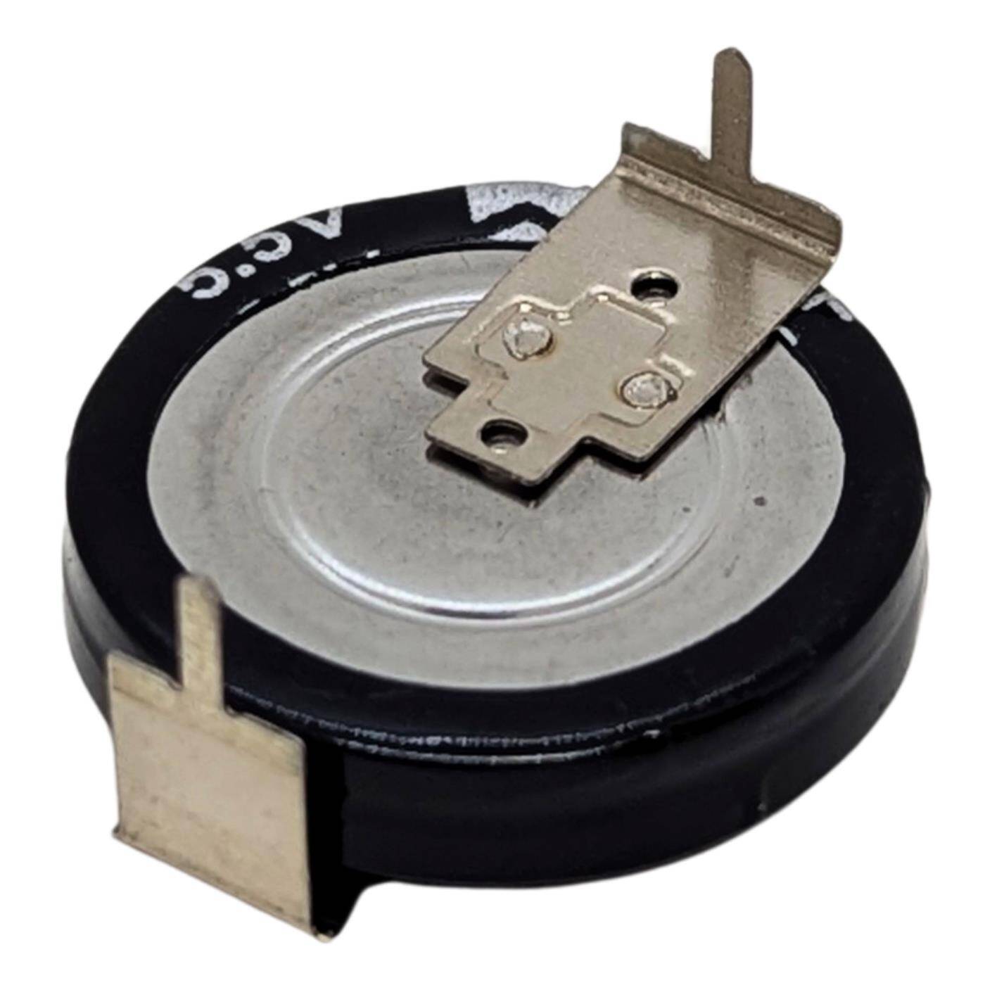 Supercap 1,5F 5,5V H-Type, EDLC for direct use, high capacity, 5.5V monoblock - no balancing necessary, flicker protection, backup, Arduino, PLC, heating