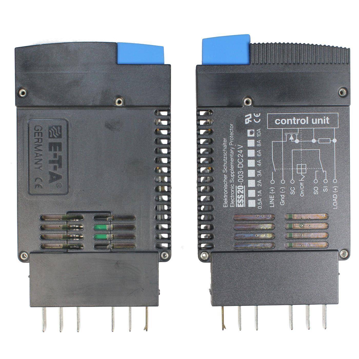 Schutzschalter 240V 10A ETA ESS20-003-DC24V 10A Schutzschalter 240V 10A ETA ESS20-003-DC24V 10A