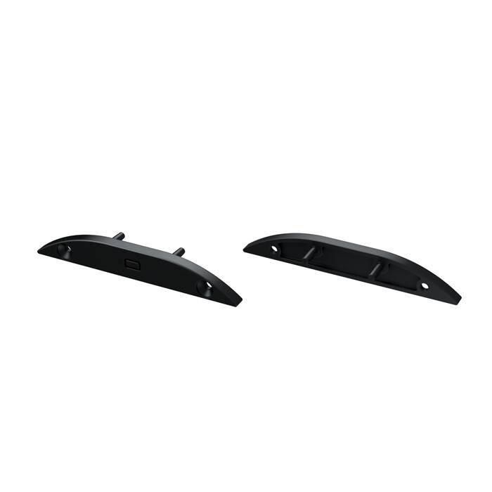 Endkappe für Lumonic Typ Reto LED Profile Halter Kunststoff Schwarz Endkappe für Lumonic Typ Reto LED Profile Halter Kunststoff Schwarz