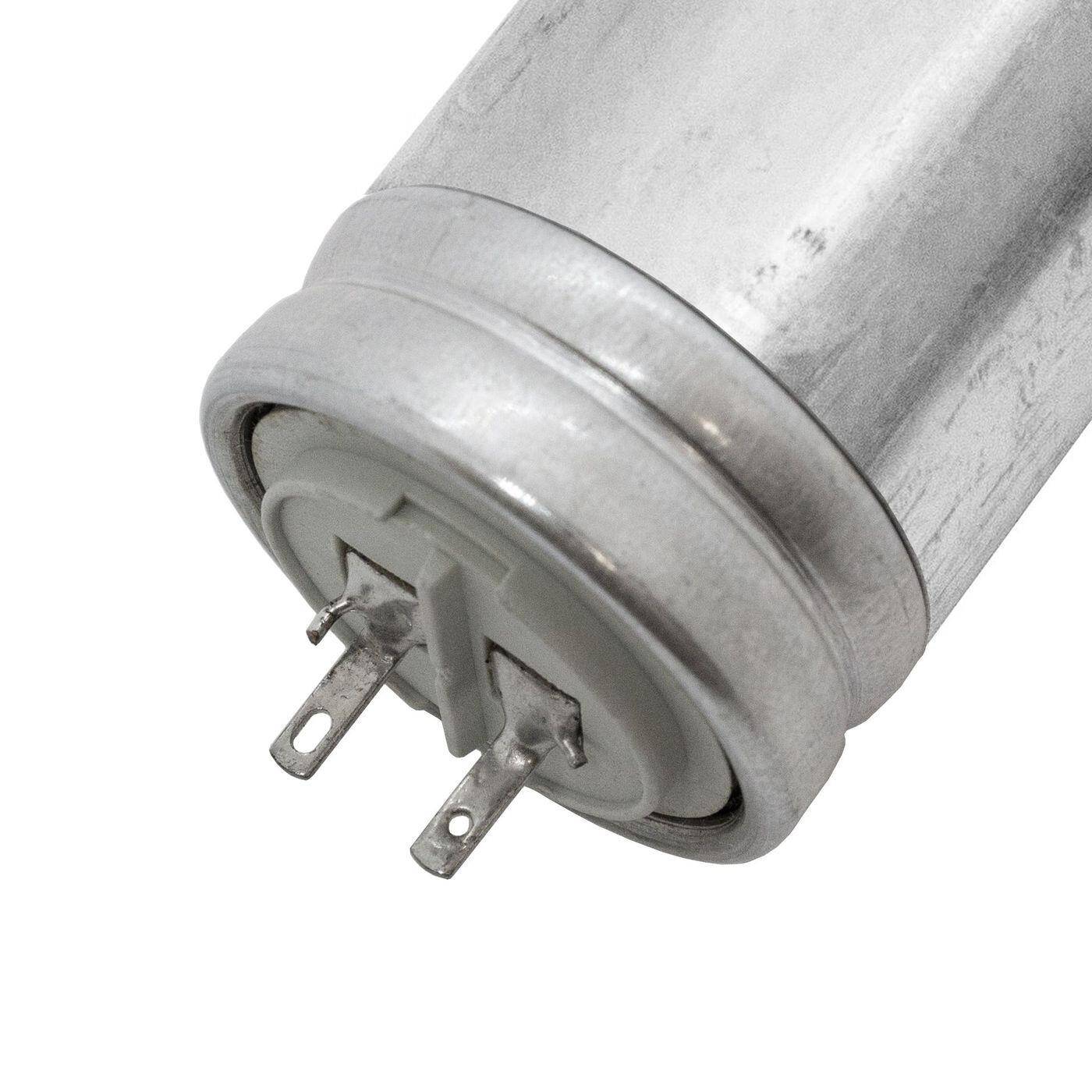 Anlaufkondensator Motorkondensator 2µF 250V 25x63mm Stecker 2,8x0,8mm ICAR 2uF