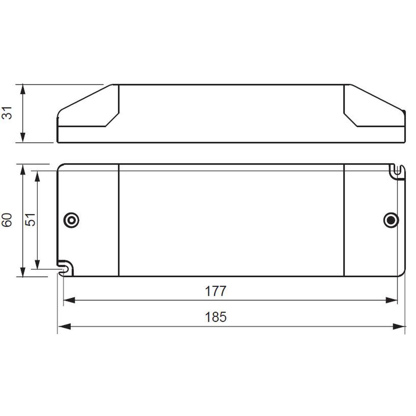 SLD75-12VL-E 75W 12V 6,25A LED Netzteil Trafo Treiber Triac Dimmbar