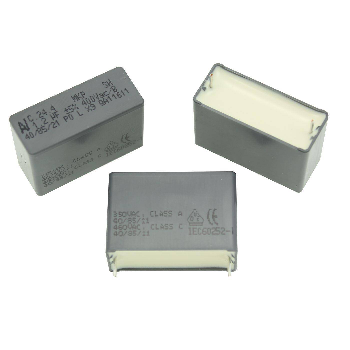 Motorkondensator 1,2µF 400V AC RM27,5 C244R4120ZA01J 1,2uF