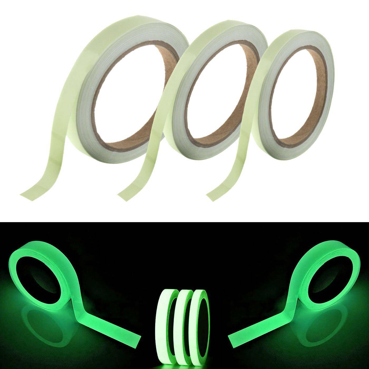 10m fluoreszierendes Klebeband 10mm Grün nachleuchtend neon Leucht Folie Phosphor Markierungsband
