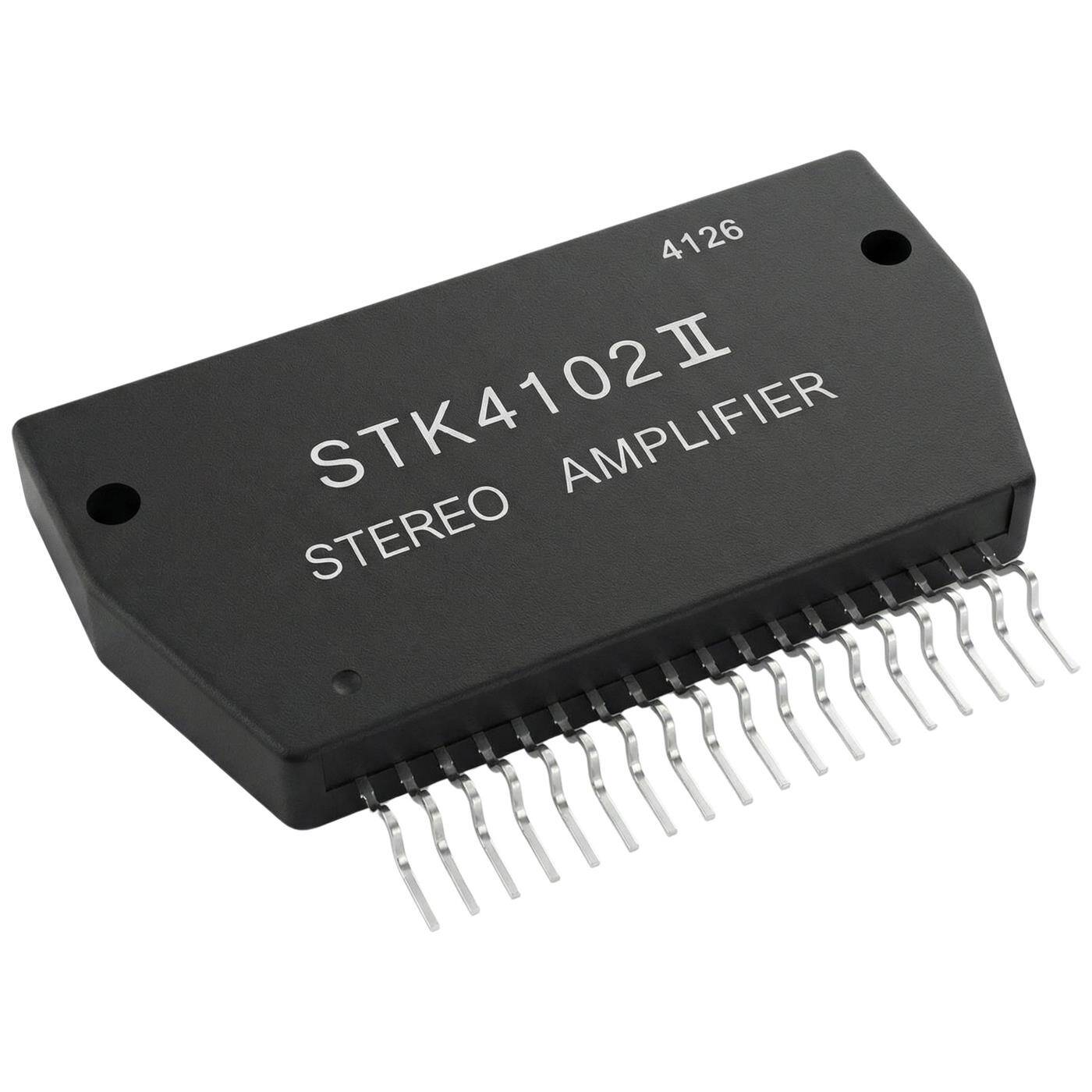 Hybrid IC STK4102II 65x30mm Stereo Power amplifier