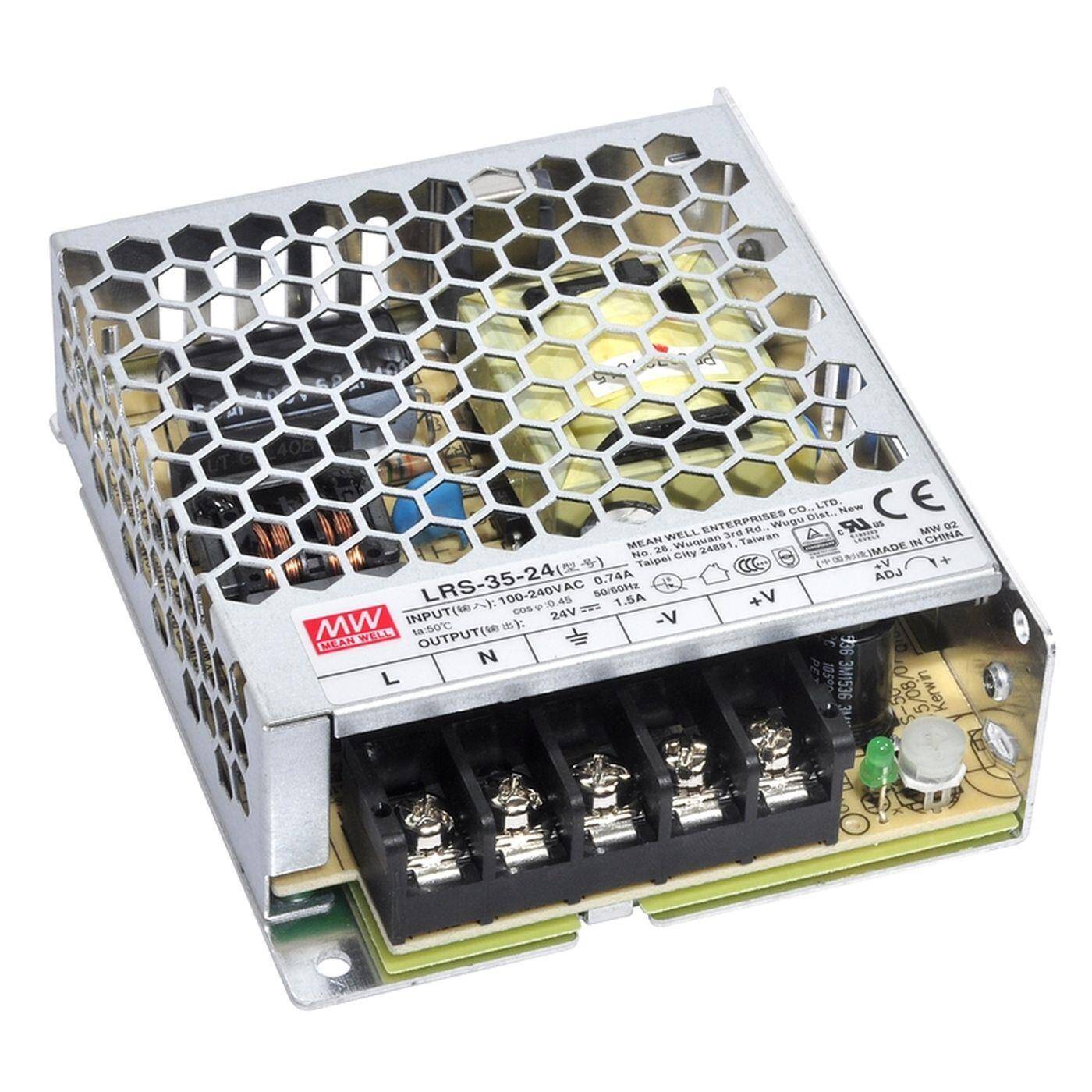 MEAN WELL LRS-35-24 36W 24V 1,5A Industrielles Netzteil